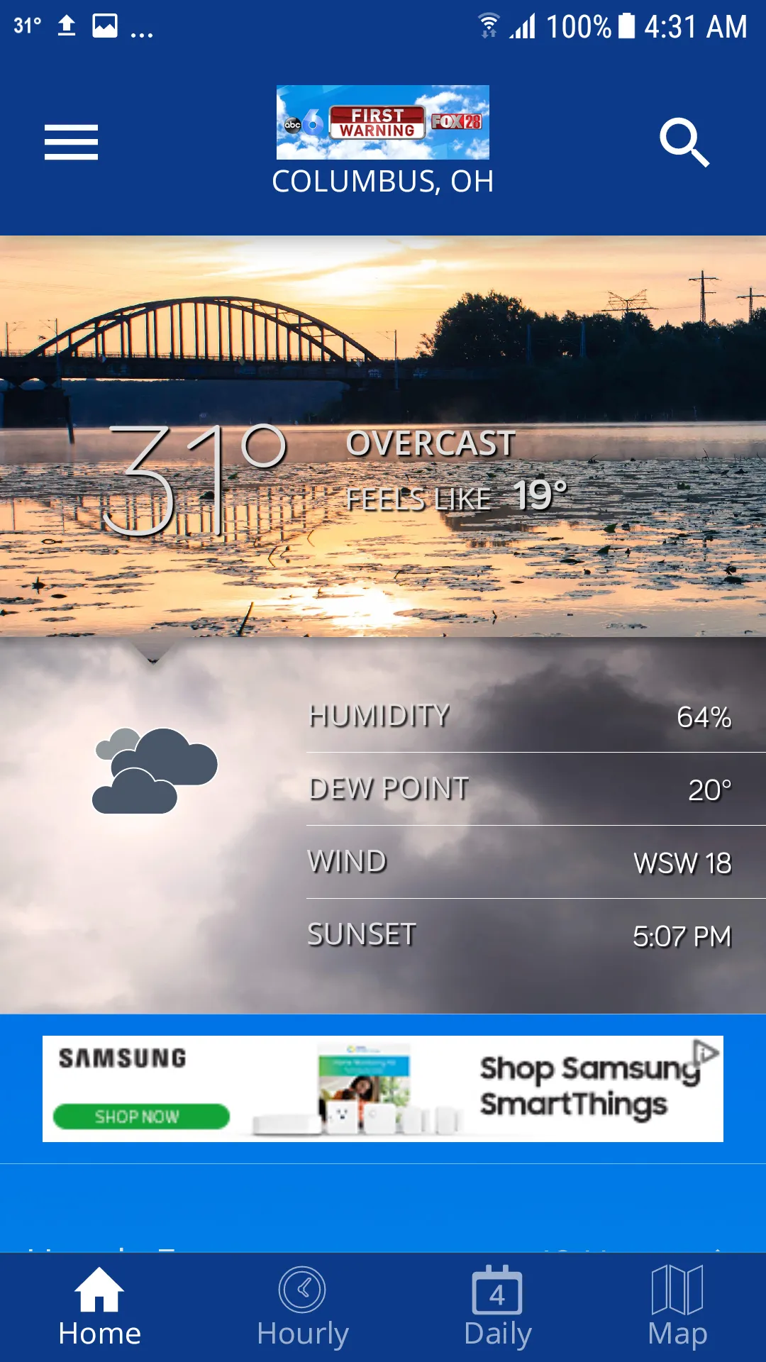 OHIO WX | Indus Appstore | Screenshot