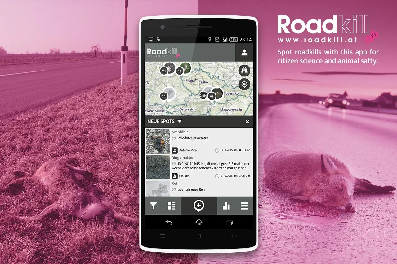 Roadkill | SPOTTERON | Indus Appstore | Screenshot