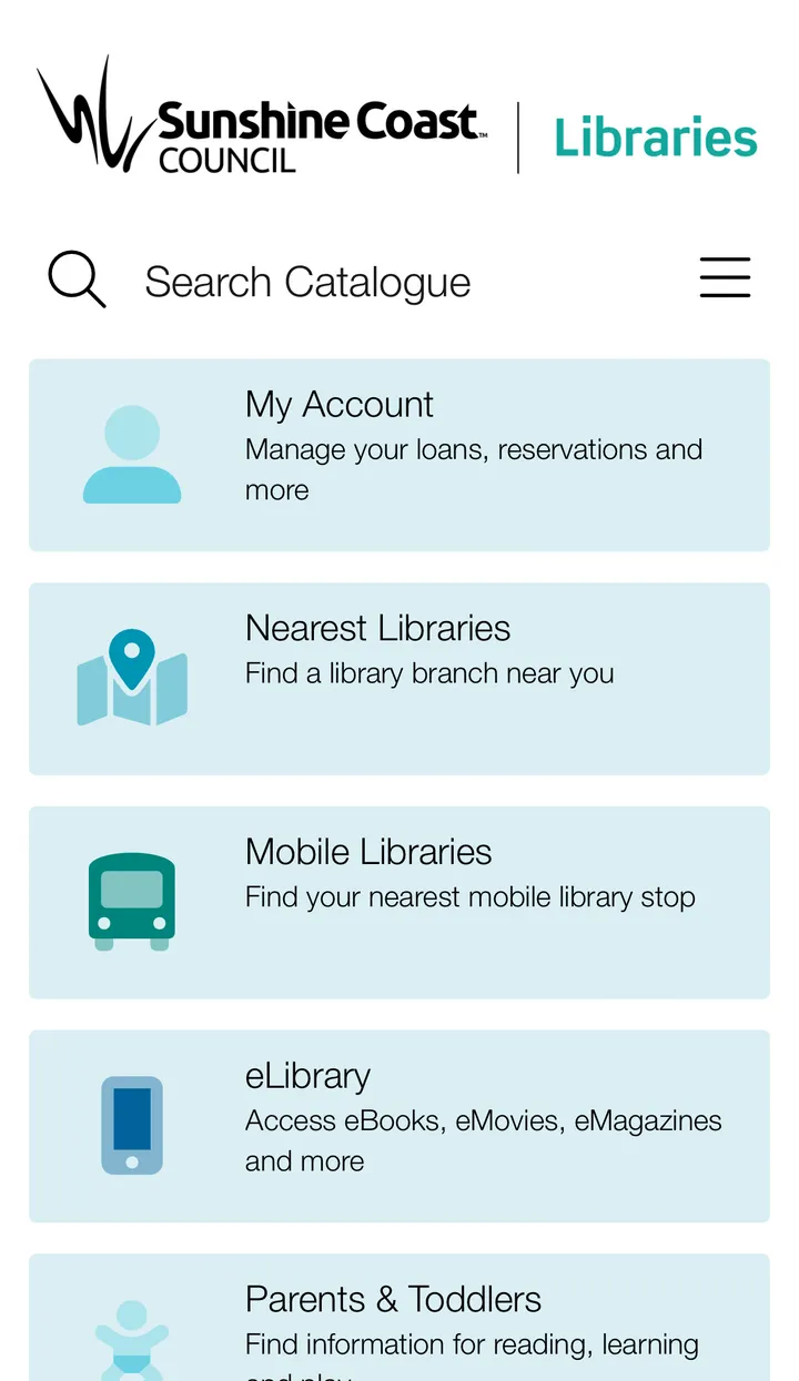 Sunshine Coast Libraries | Indus Appstore | Screenshot