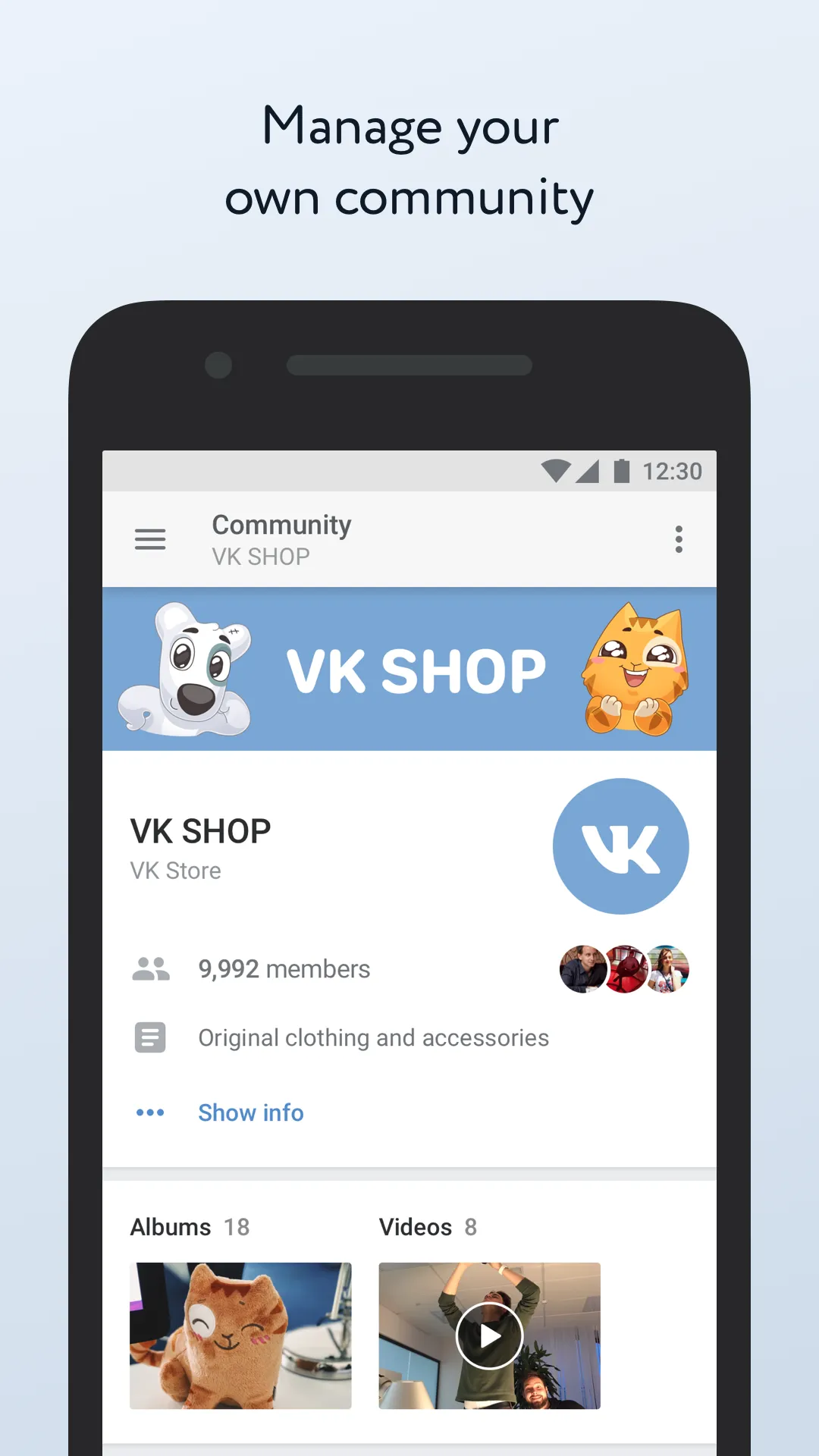 VK Admin (Beta) | Indus Appstore | Screenshot