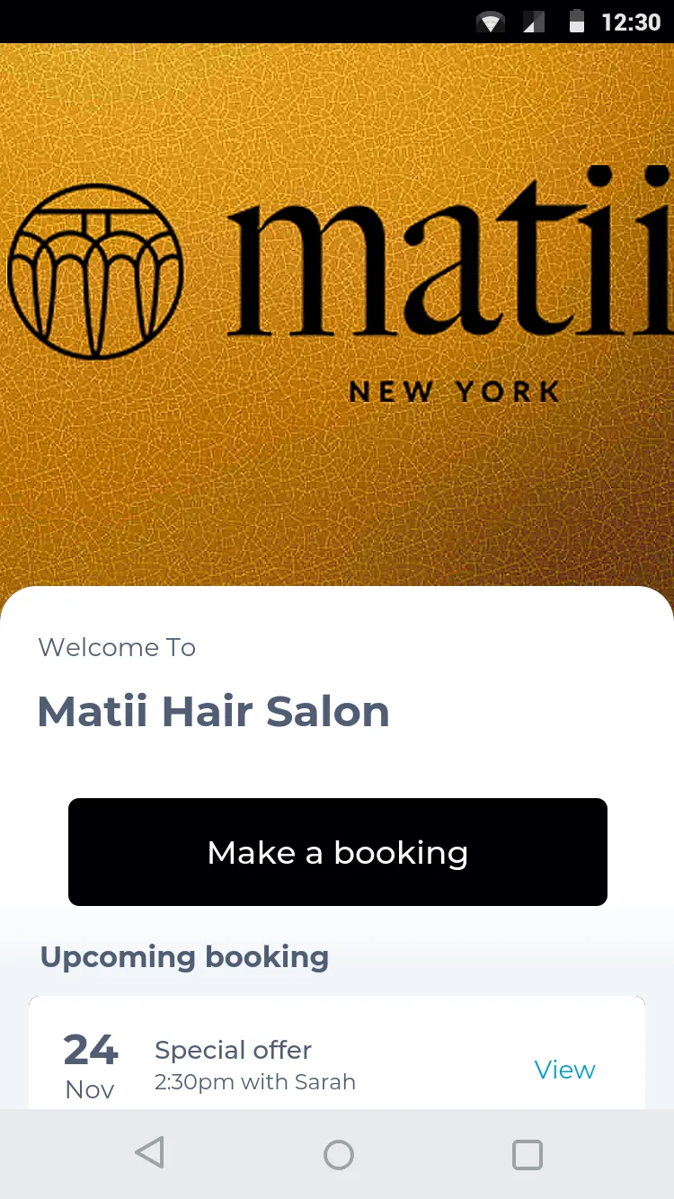 Matii Hair Salon | Indus Appstore | Screenshot