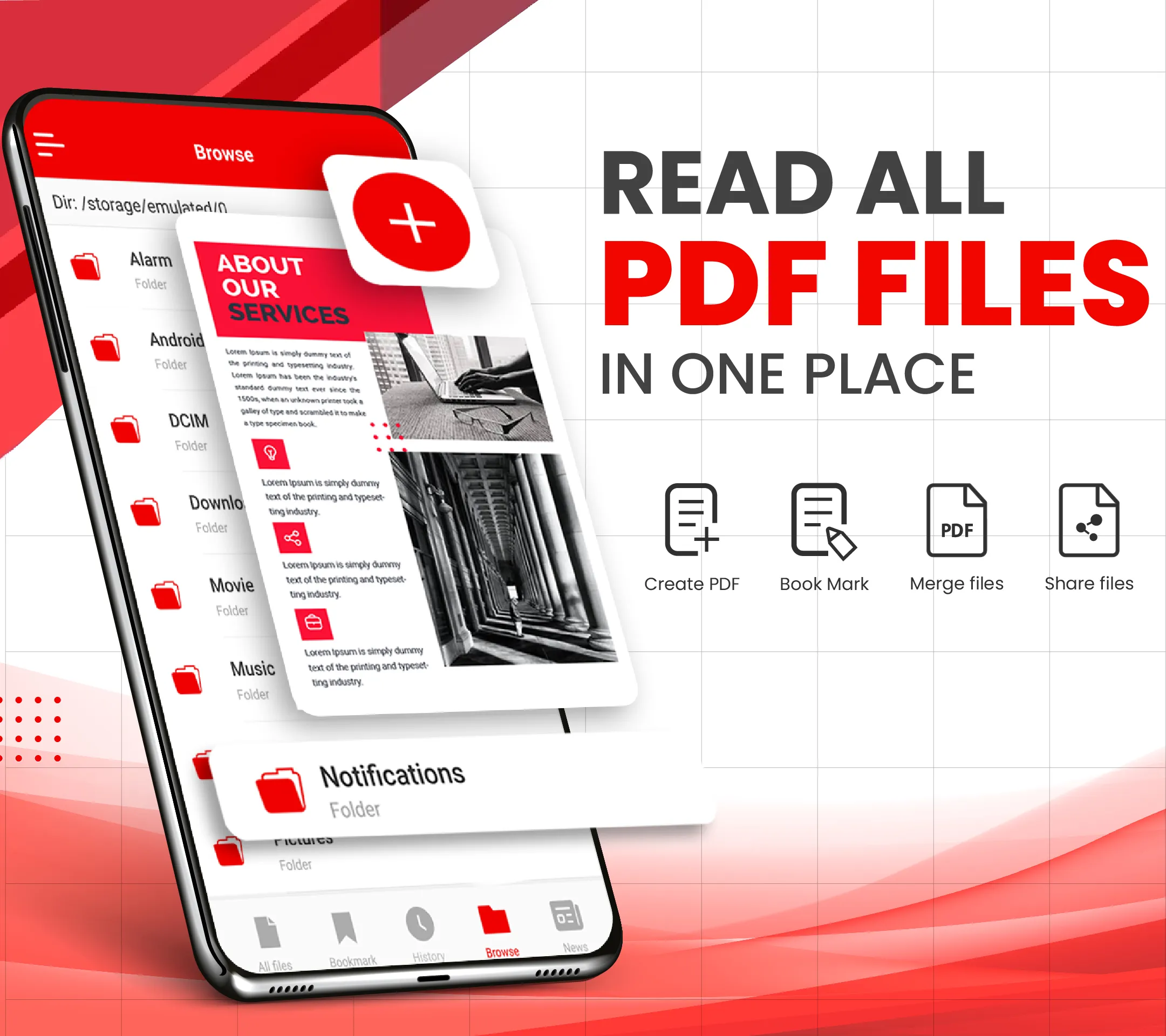 PDF Reader: Ebook PDFs Reader | Indus Appstore | Screenshot