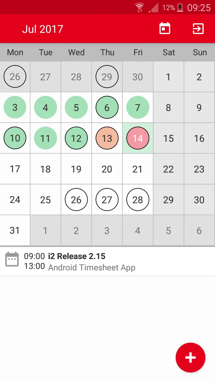 Paprika Timesheet | Indus Appstore | Screenshot