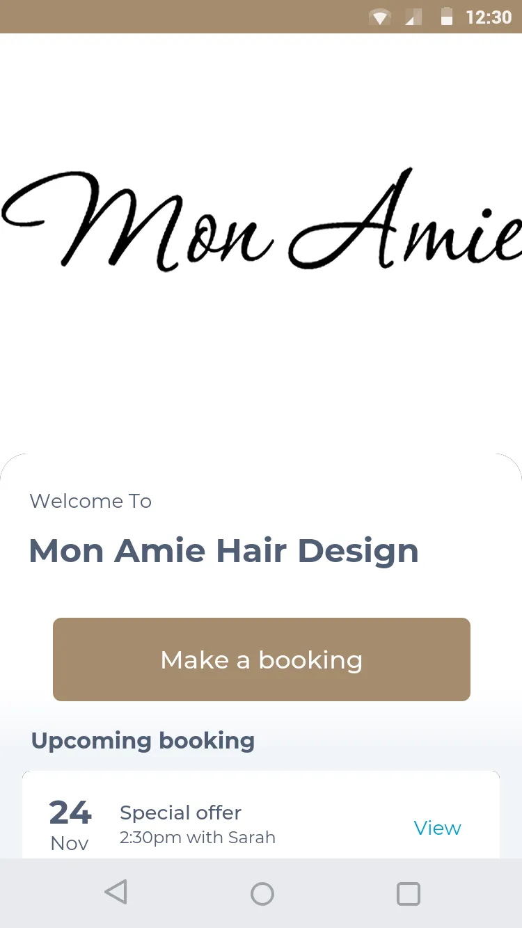 Mon Amie Hair Design | Indus Appstore | Screenshot