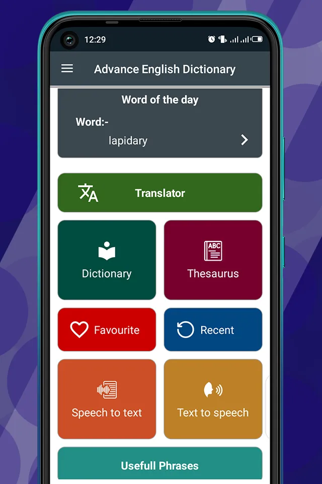 Advanced English Dictionary | Indus Appstore | Screenshot