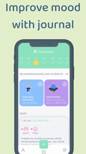 Pi Journal: anxiety relief the | Indus Appstore | Screenshot