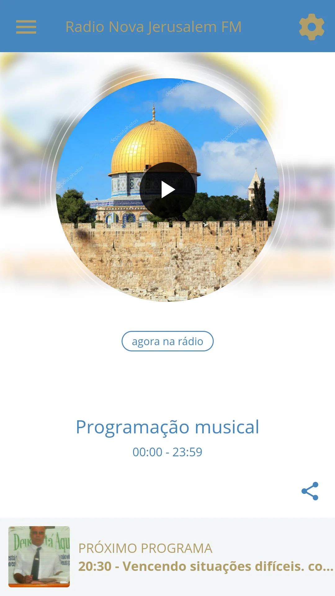 Radio Nova Jerusalem FM | Indus Appstore | Screenshot