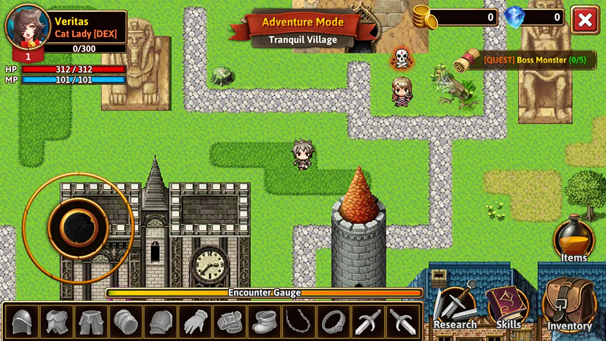 The Dark RPG: 2D Pixel Game | Indus Appstore | Screenshot