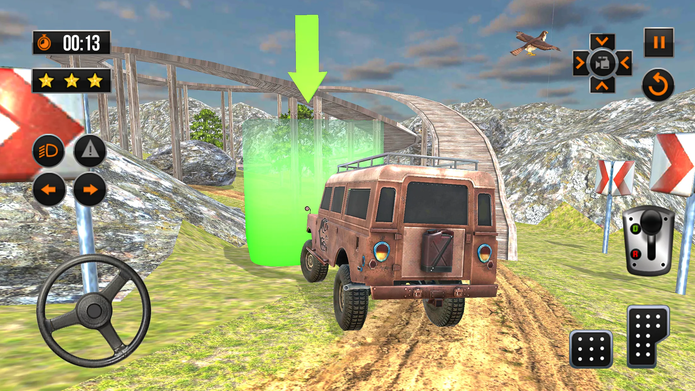 Offroad Jeep Car Parking Games | Indus Appstore | Screenshot