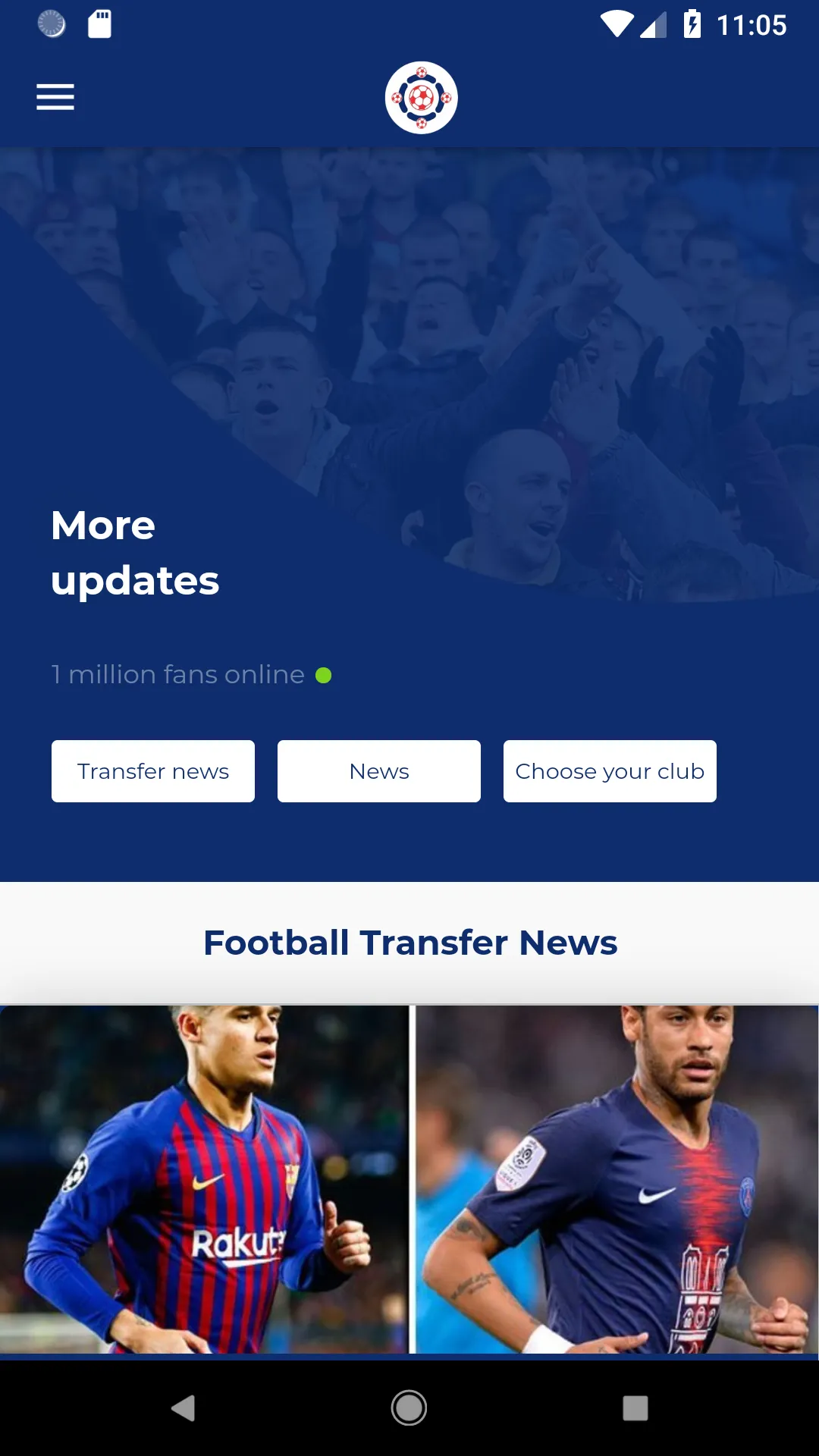 Football Transfer News | S442 | Indus Appstore | Screenshot