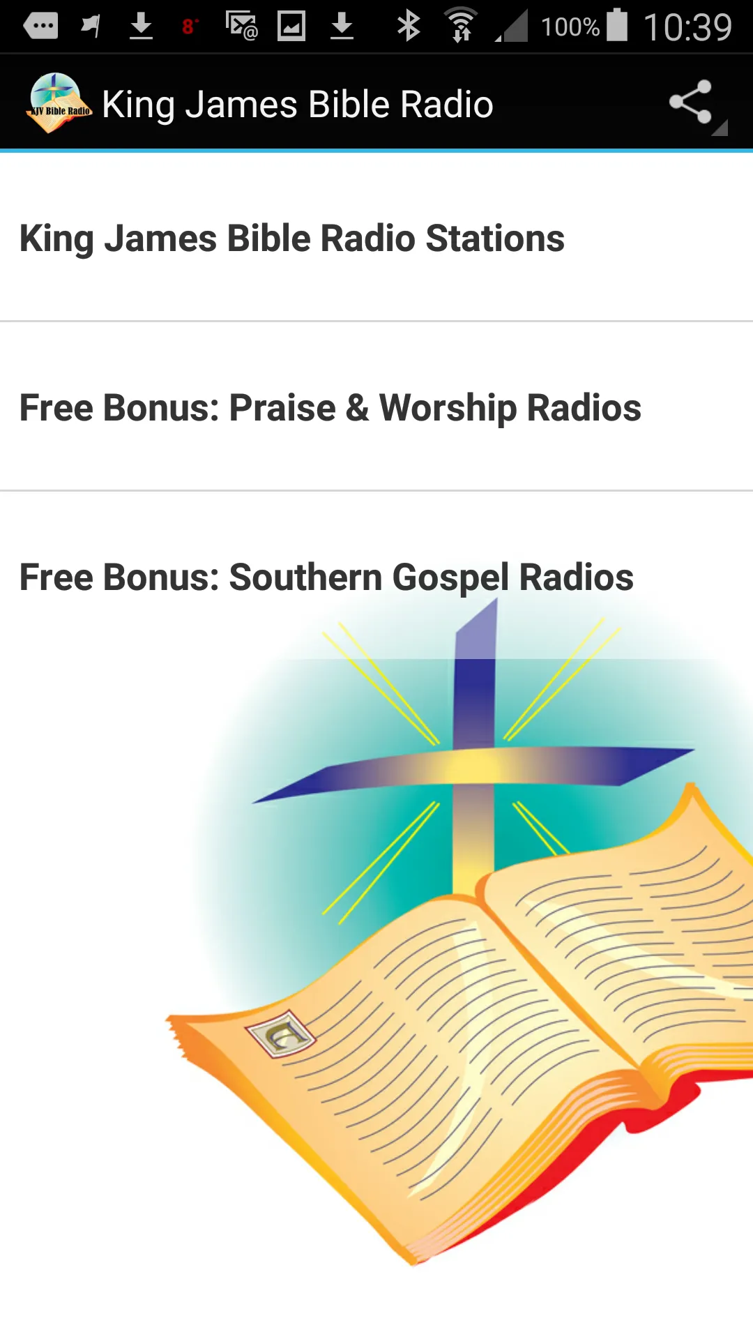 King James Bible Radio | Indus Appstore | Screenshot