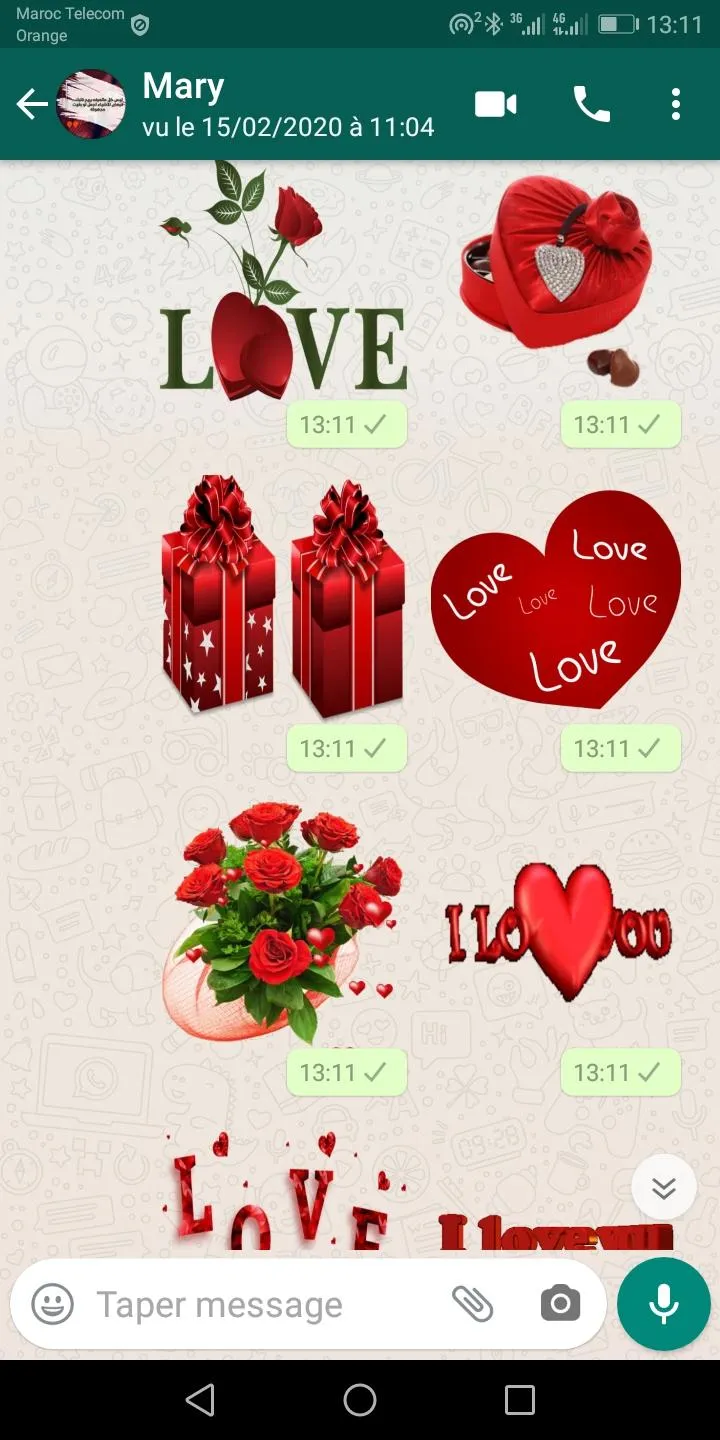 WASticker - Love stickers | Indus Appstore | Screenshot