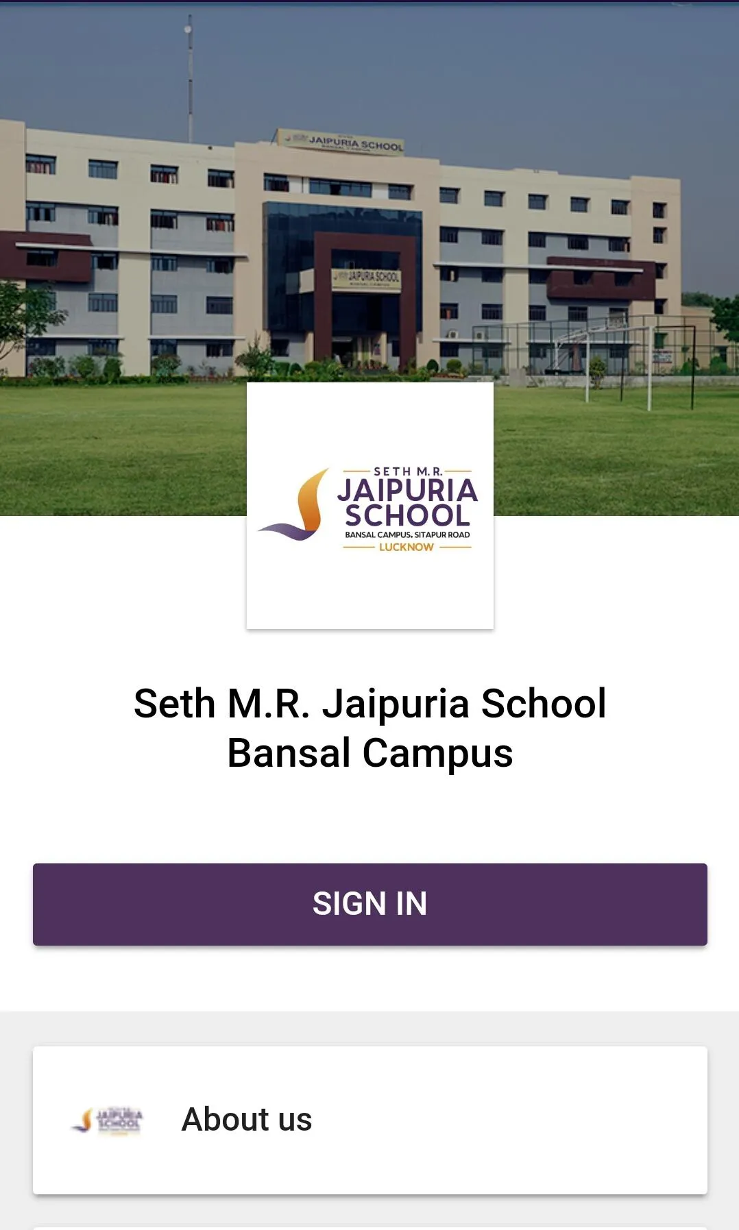 Jaipuria School Bansal Campus | Indus Appstore | Screenshot