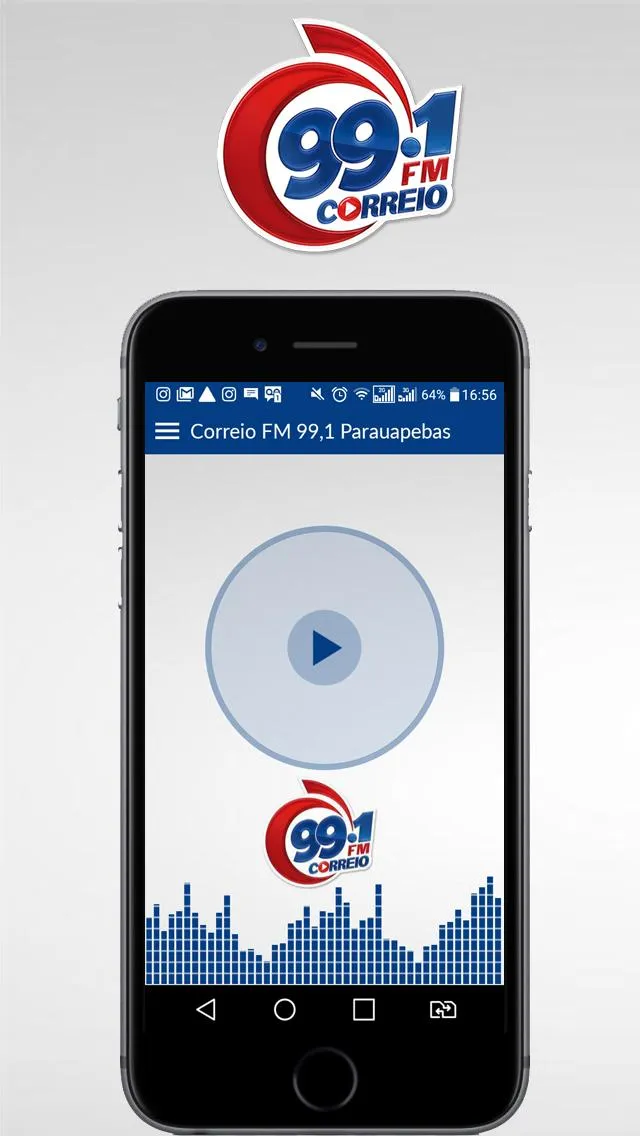 CORREIO FM 99,1 PARAUAPEBAS | Indus Appstore | Screenshot