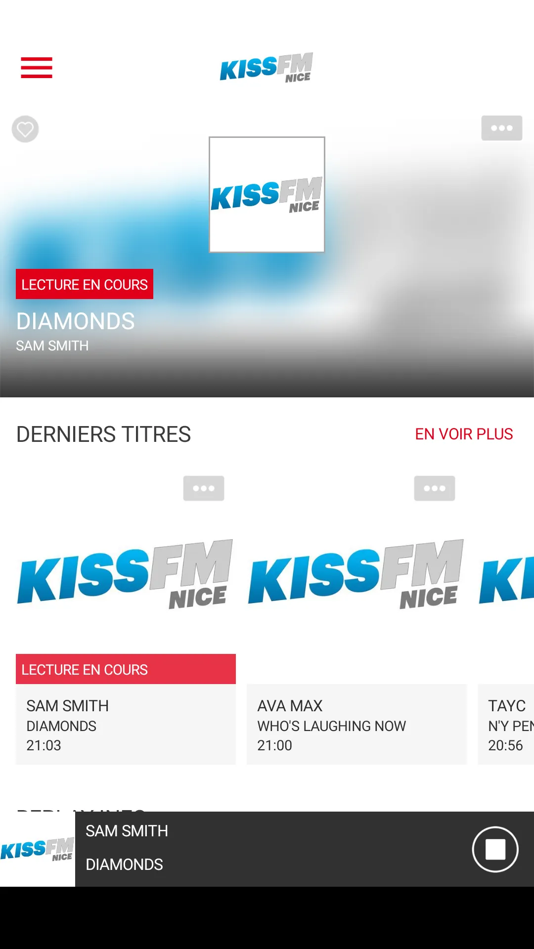 Kiss FM - L'esprit du sud | Indus Appstore | Screenshot