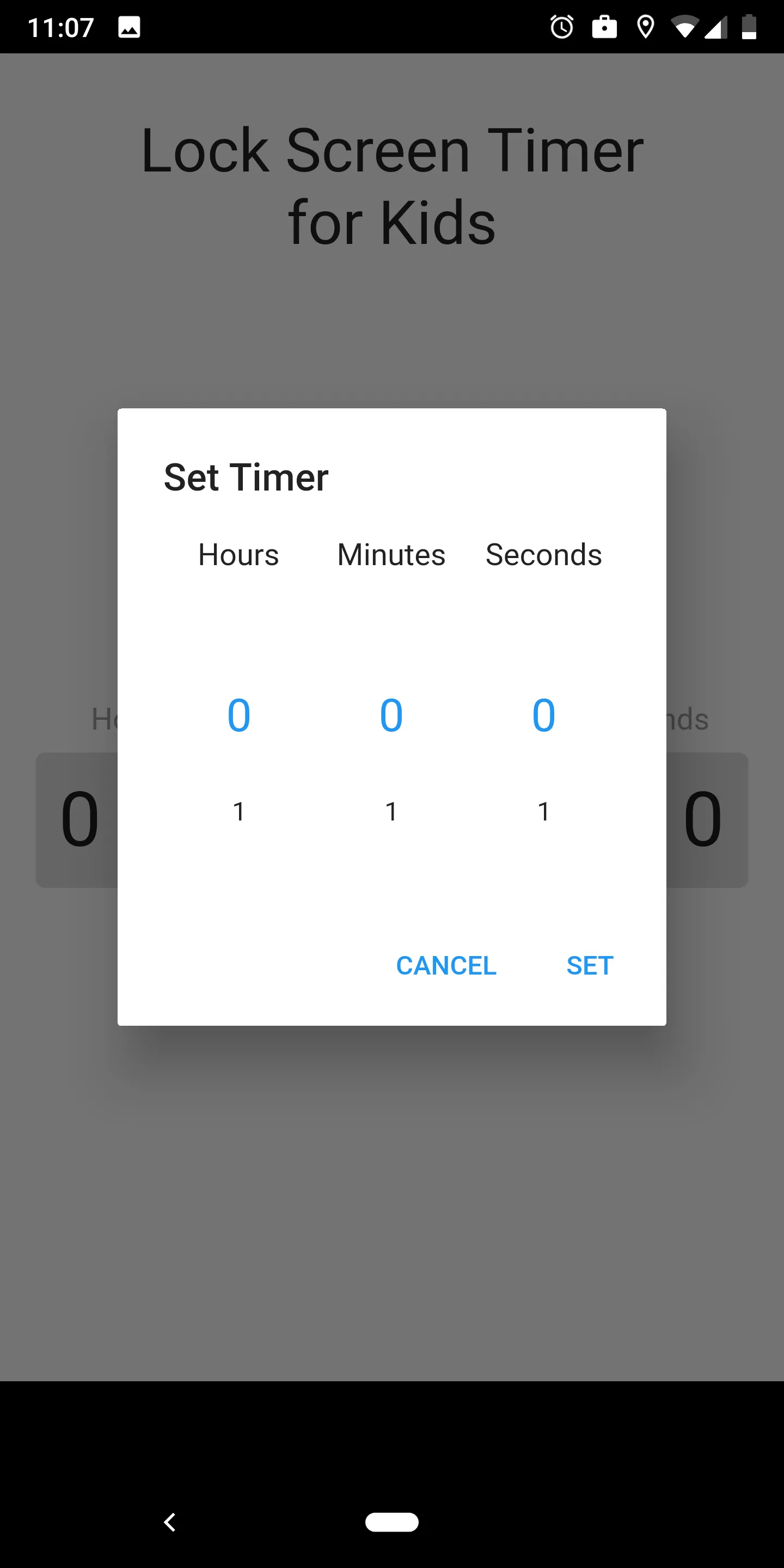 Lock Screen Timer for kids | Indus Appstore | Screenshot