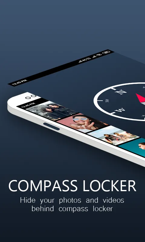 Compass - Photo & Video Locker | Indus Appstore | Screenshot