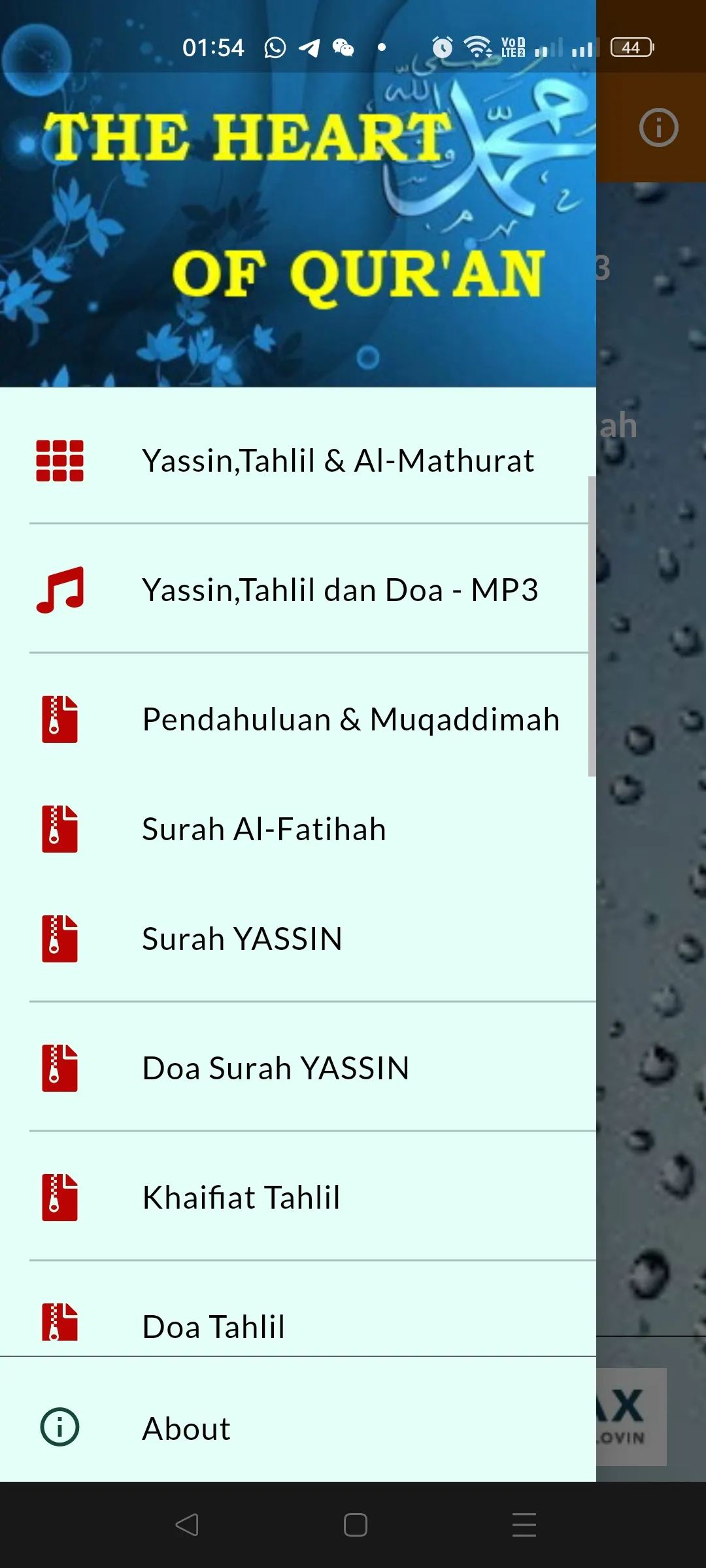 Yassin,Tahlil & Al-Mathurat | Indus Appstore | Screenshot