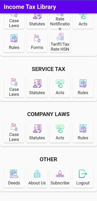 Income Tax Library - ITL | Indus Appstore | Screenshot