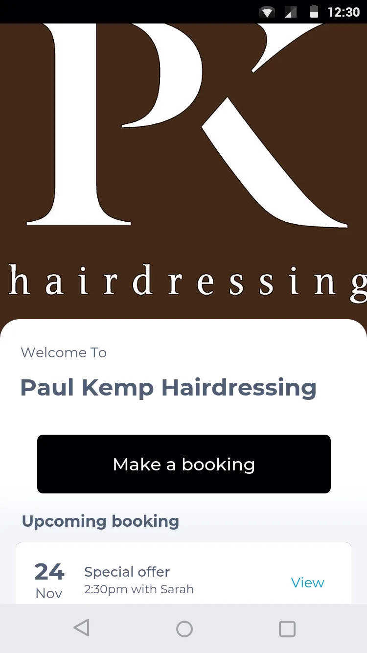 Paul Kemp Hairdressing | Indus Appstore | Screenshot