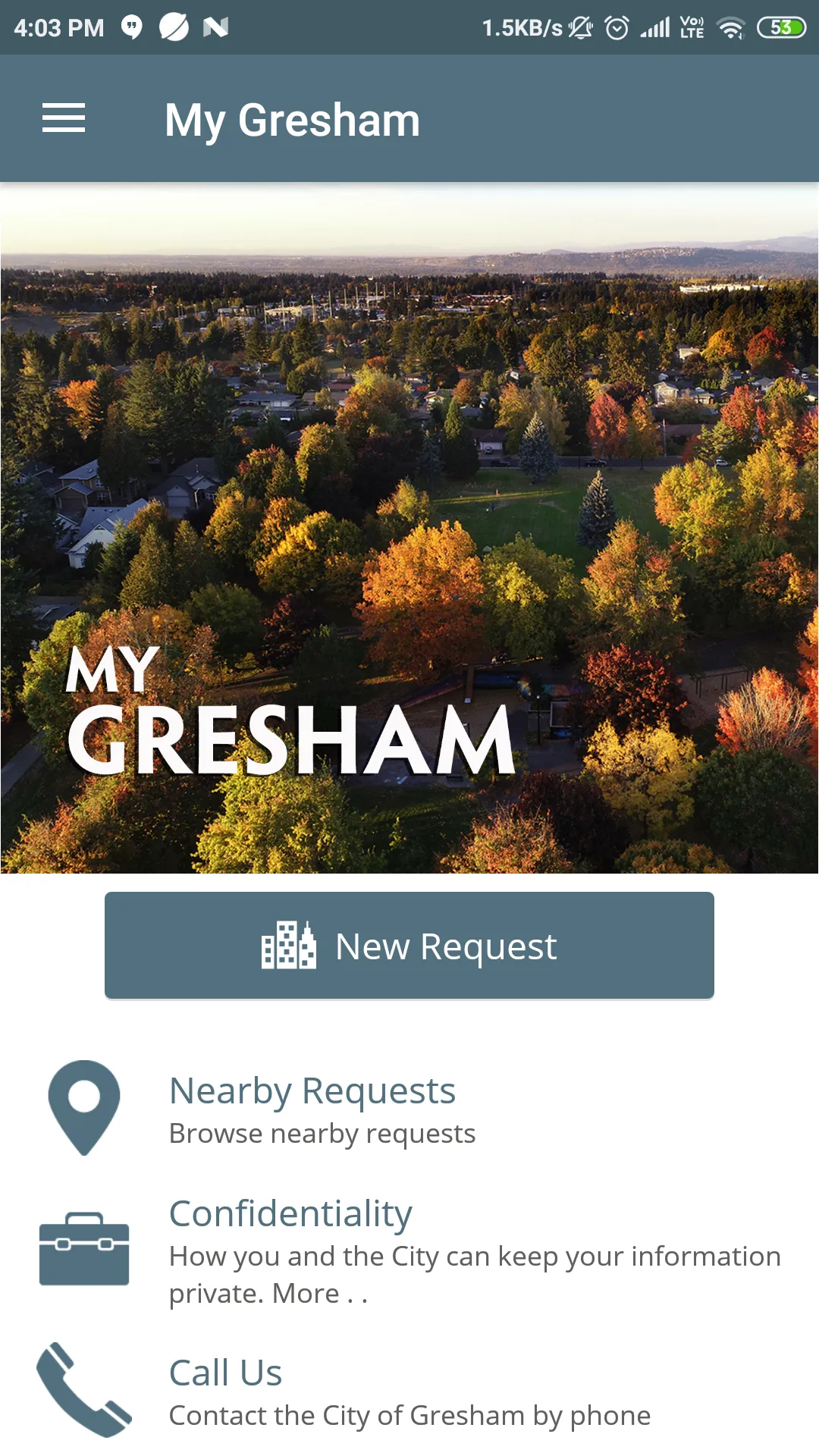 My Gresham | Indus Appstore | Screenshot