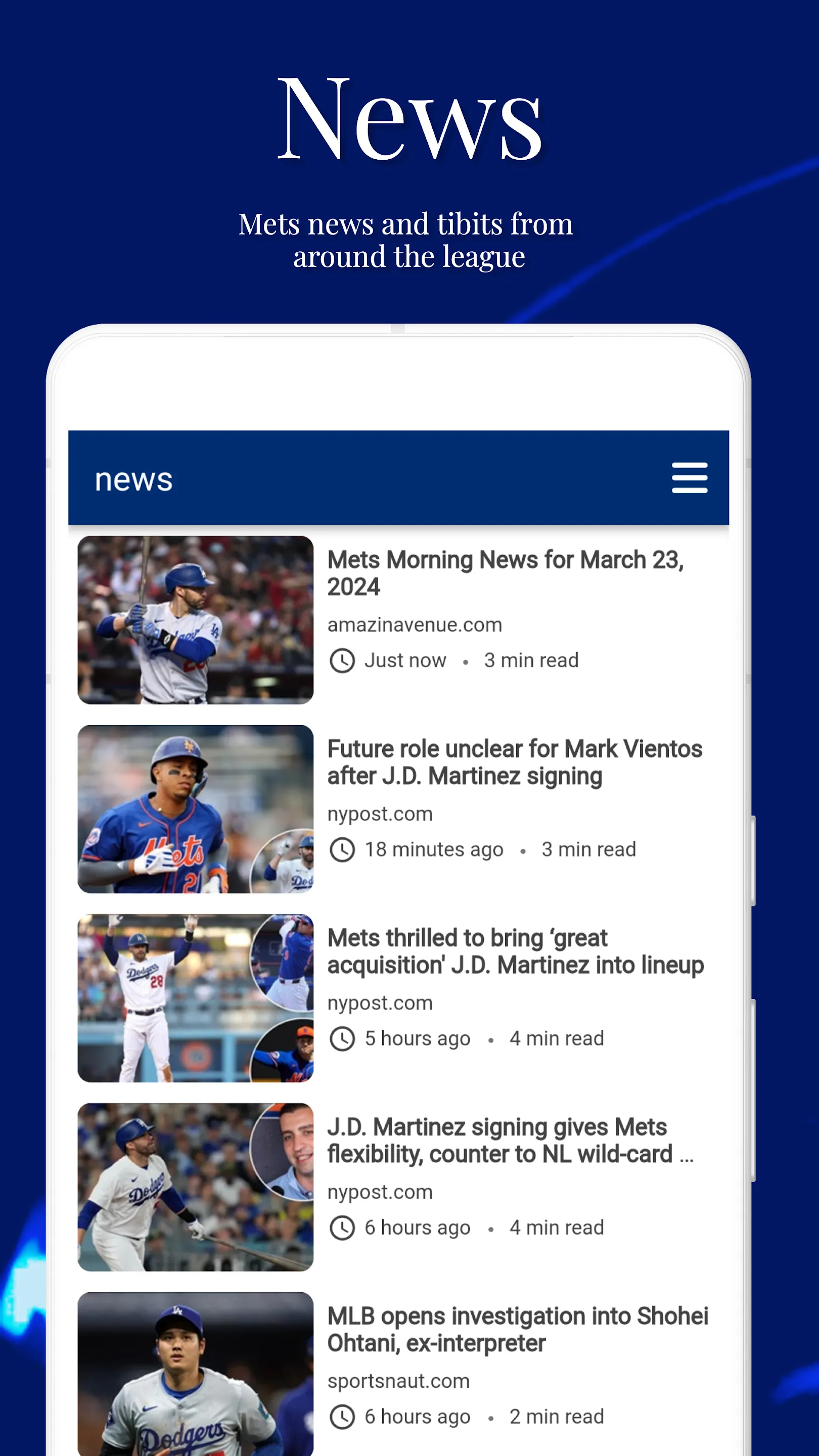 New York Baseball - Mets | Indus Appstore | Screenshot