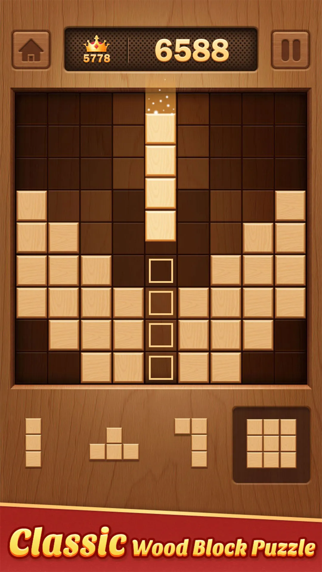 Wooden Block Adventure | Indus Appstore | Screenshot