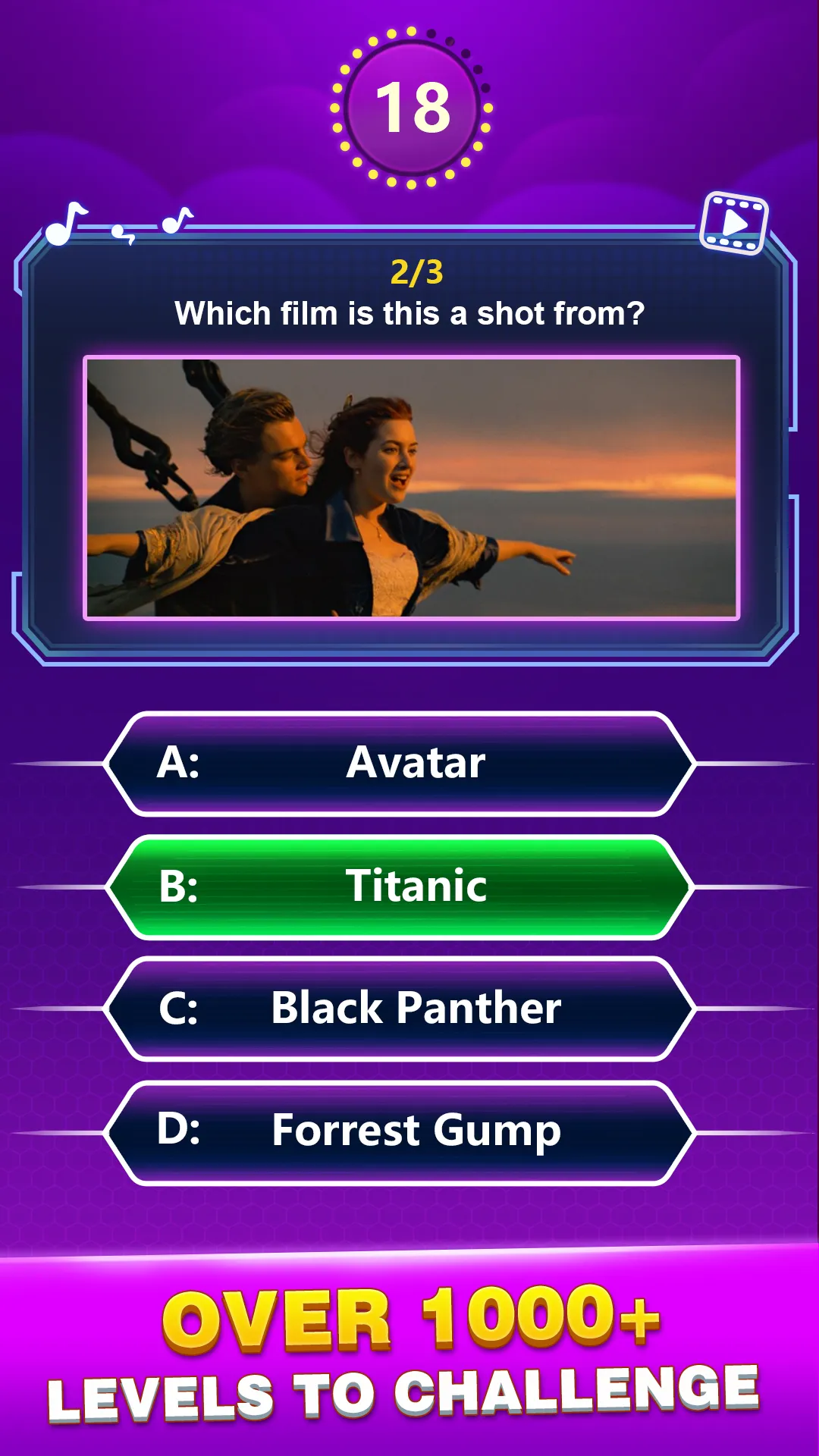 Movie Trivia - Quiz Puzzle | Indus Appstore | Screenshot