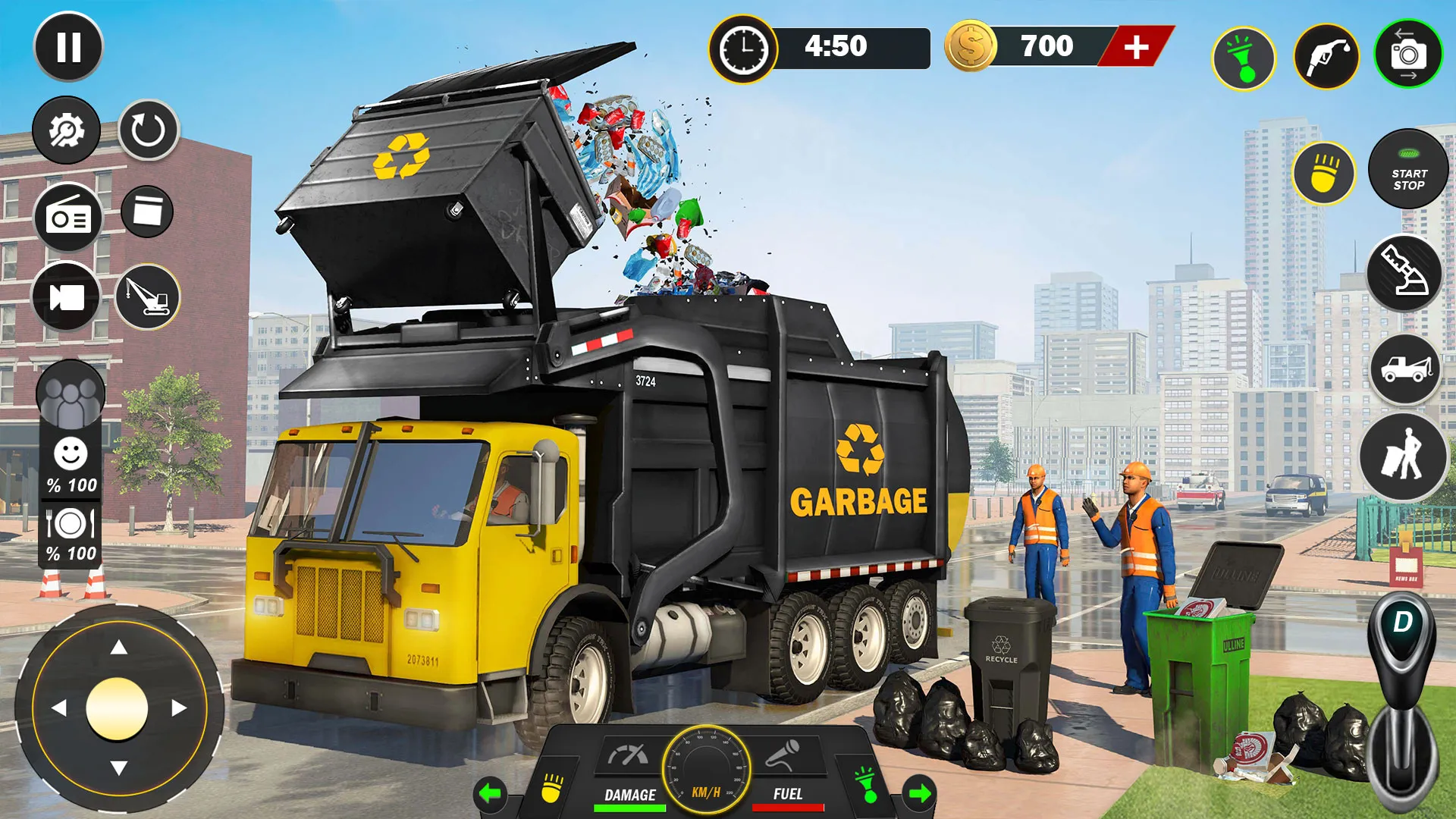 Garbage Truck Driving Games | Indus Appstore | Screenshot