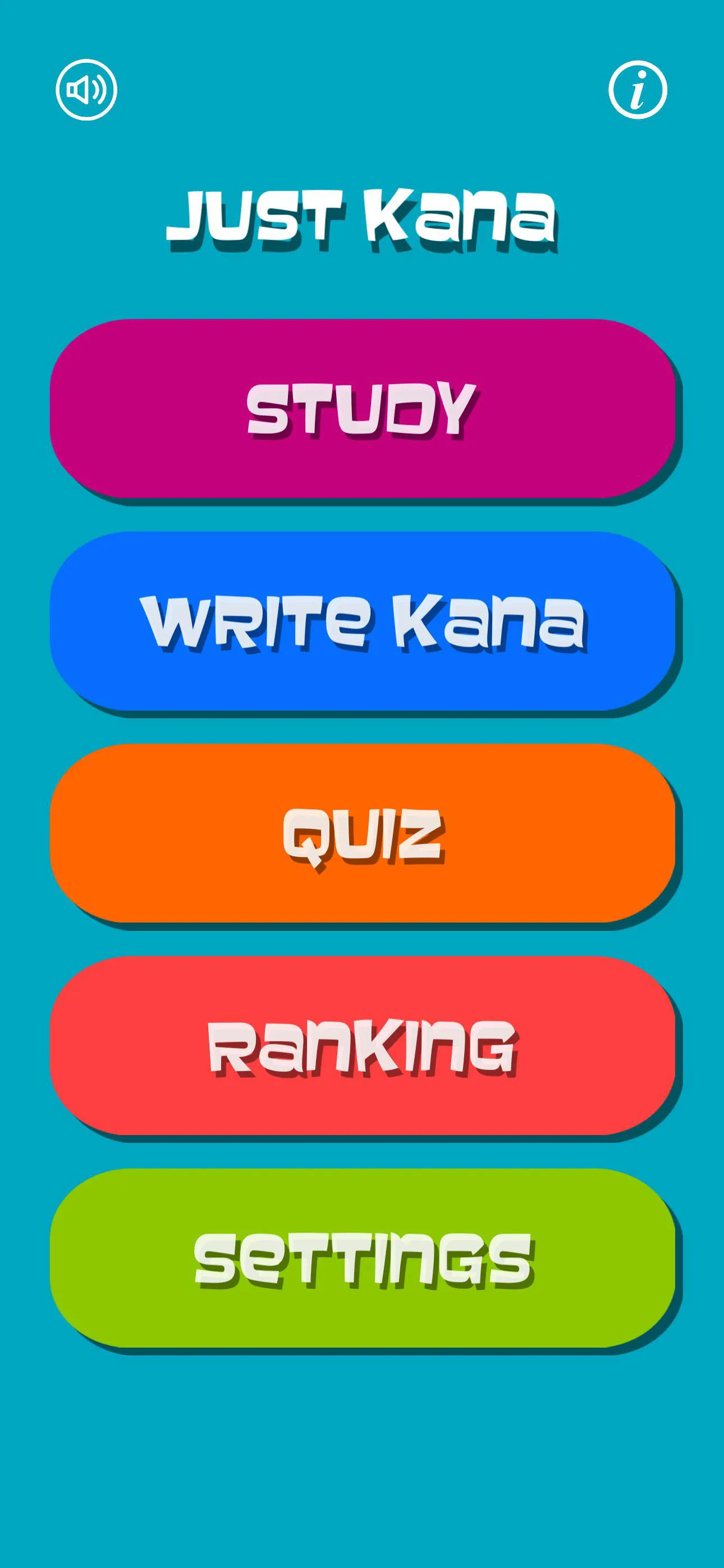 Just Kana - Hiragana Katakana | Indus Appstore | Screenshot