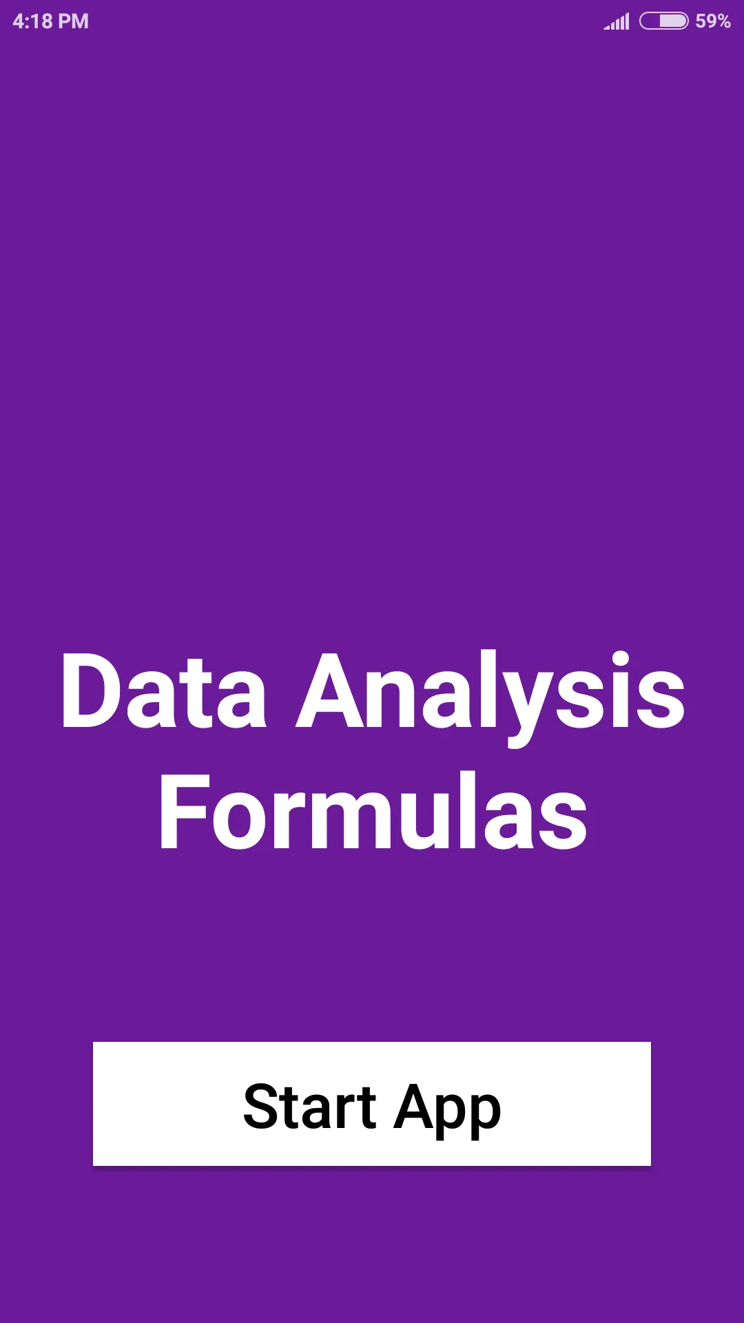 Data Analysis Formulas | Indus Appstore | Screenshot