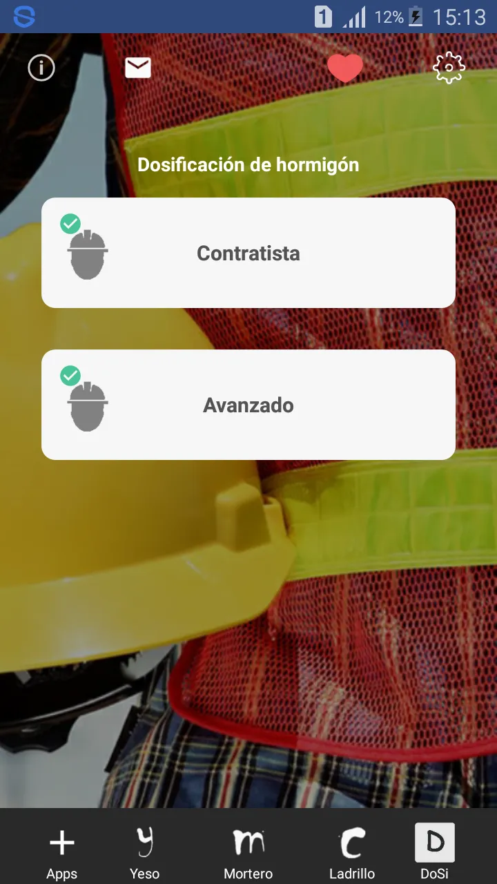 DoSi - Dosificación materiales | Indus Appstore | Screenshot