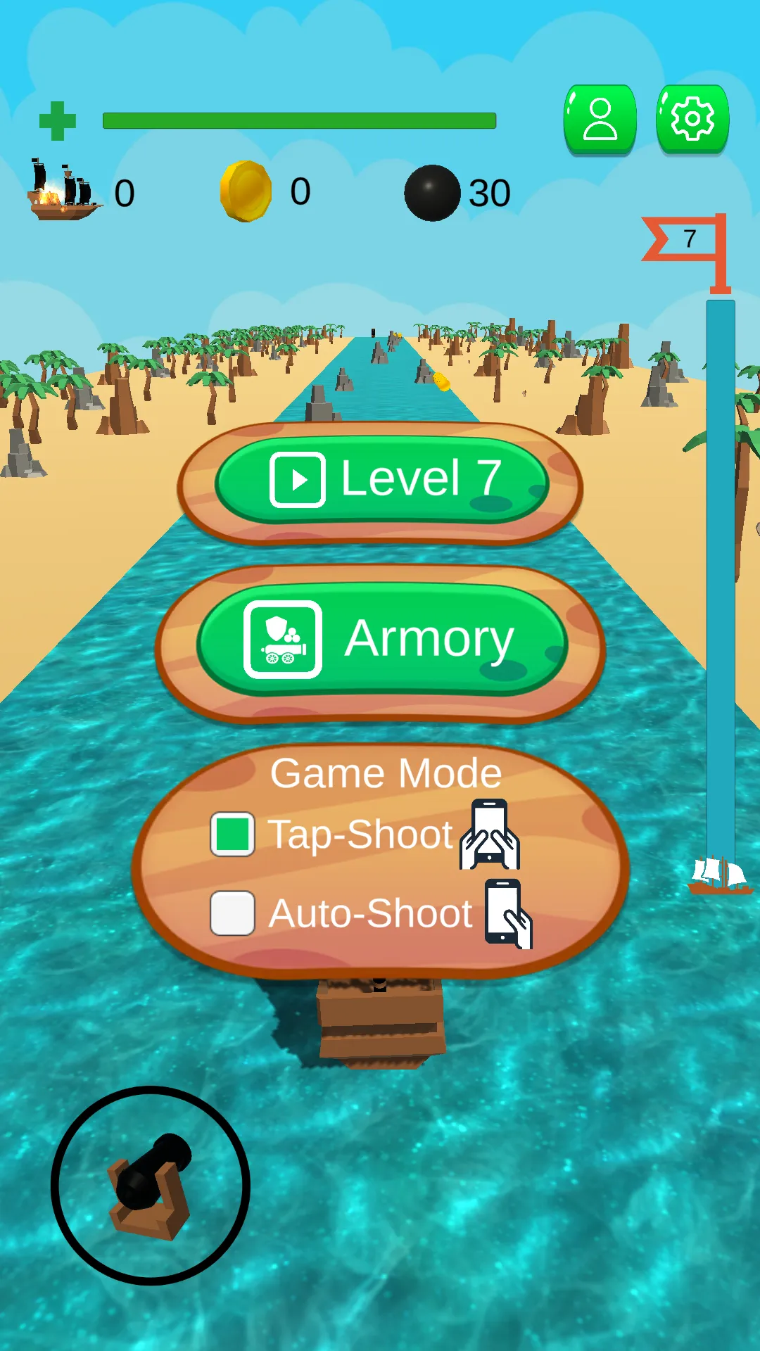 Pirate Ship Shoot and Run | Indus Appstore | Screenshot