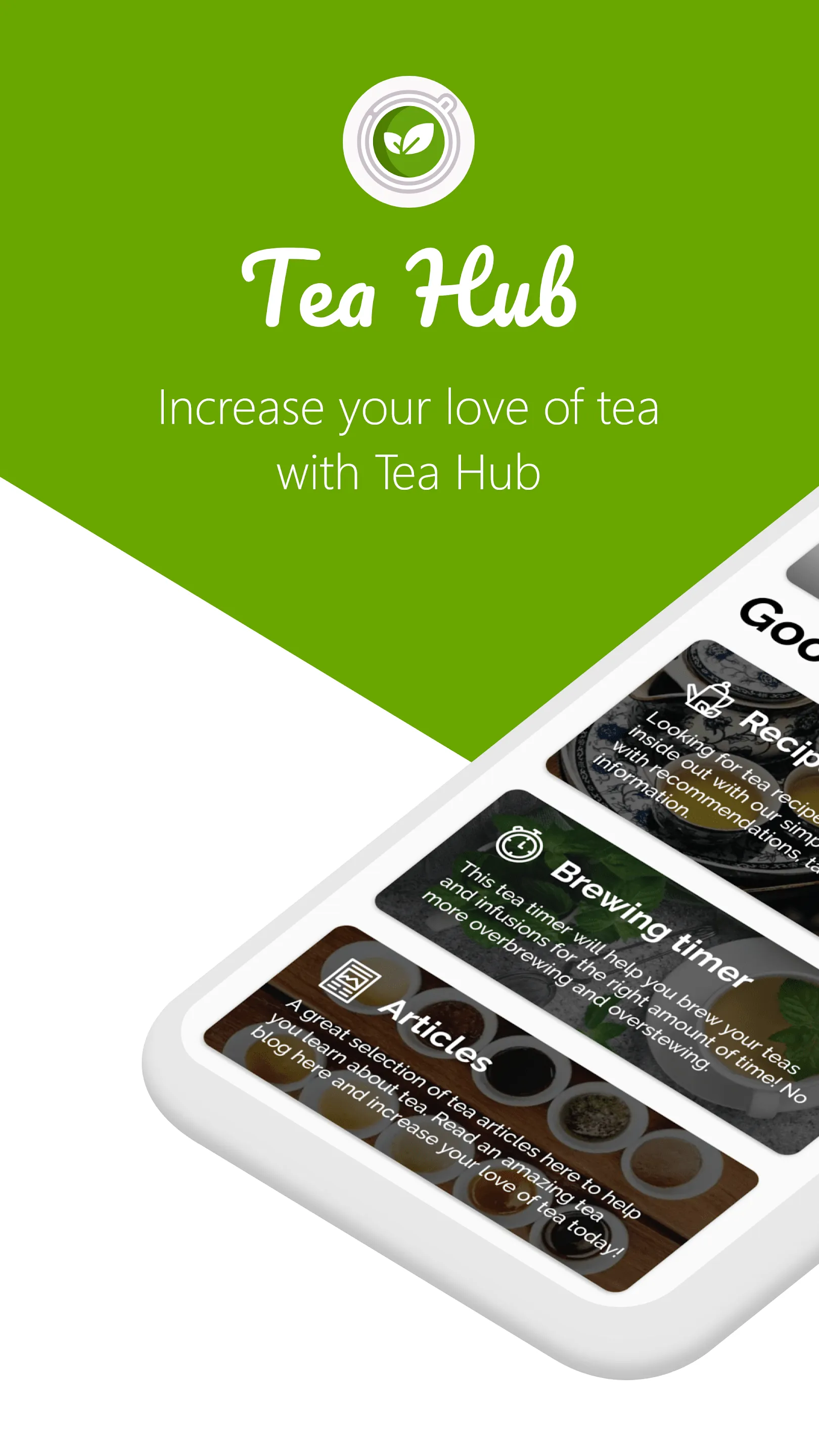 Tea Hub – Recipes and Timer | Indus Appstore | Screenshot