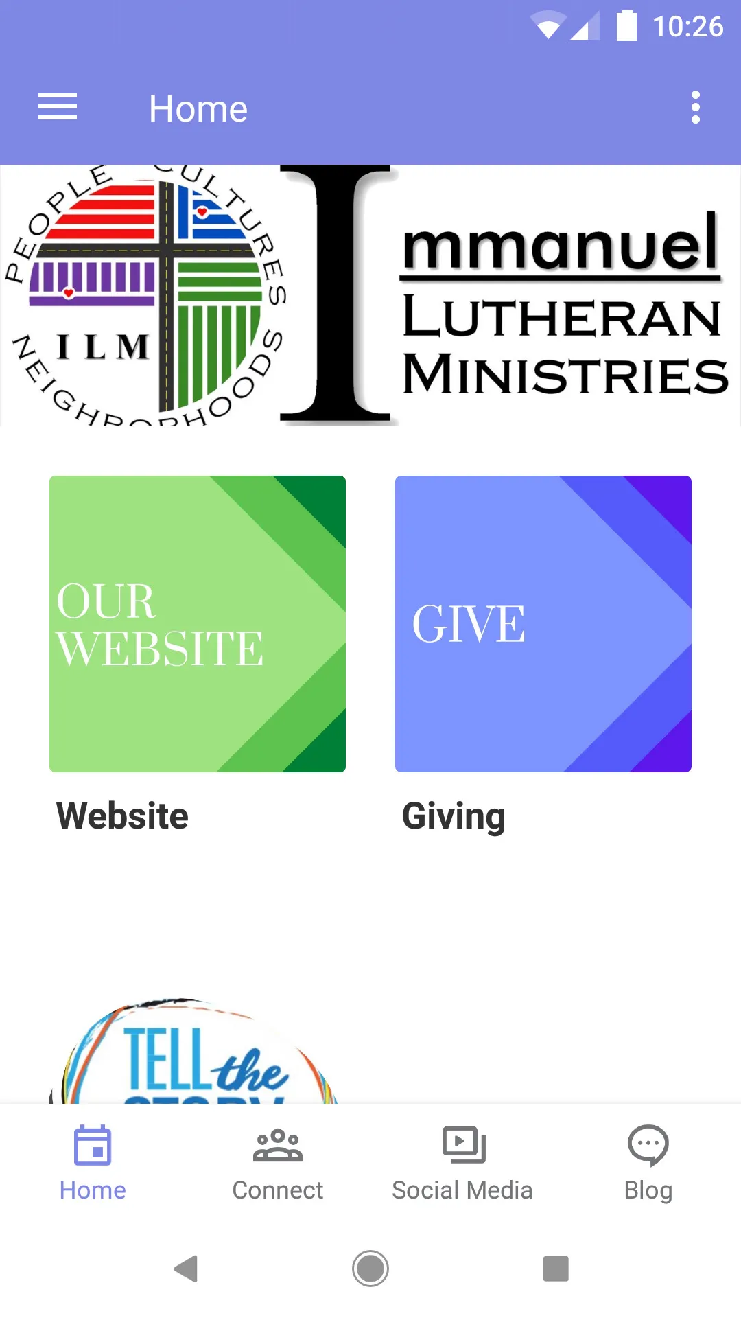 Immanuel Lutheran Church | Indus Appstore | Screenshot