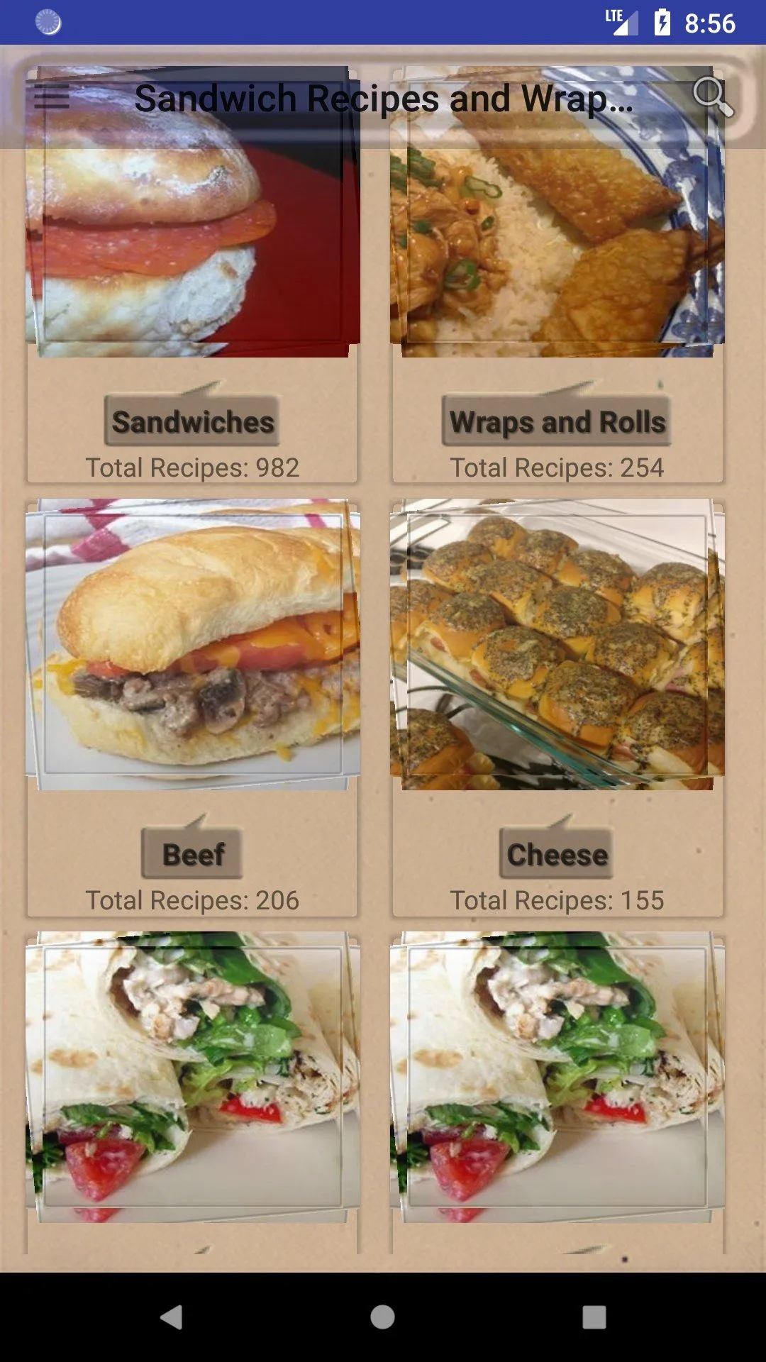 Sandwich Recipes and Wrap Reci | Indus Appstore | Screenshot