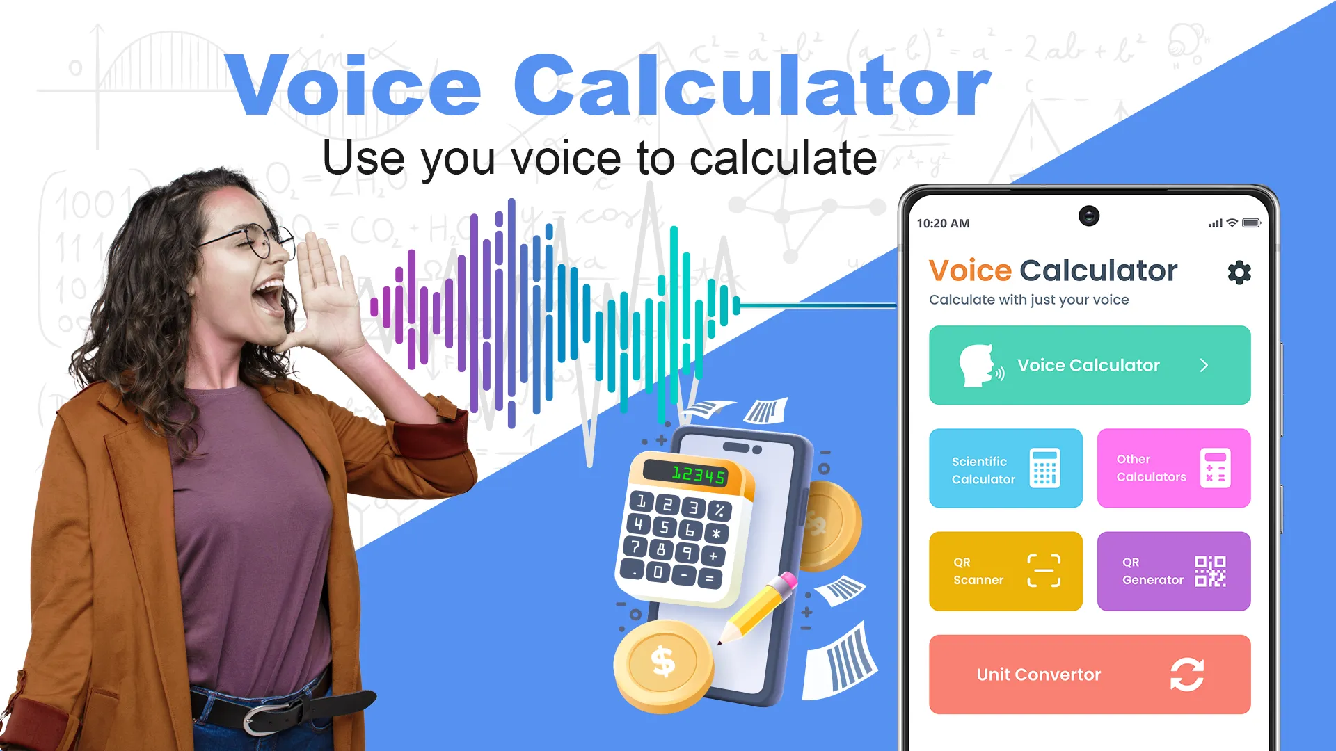 Voice Calculator: Math Solver | Indus Appstore | Screenshot