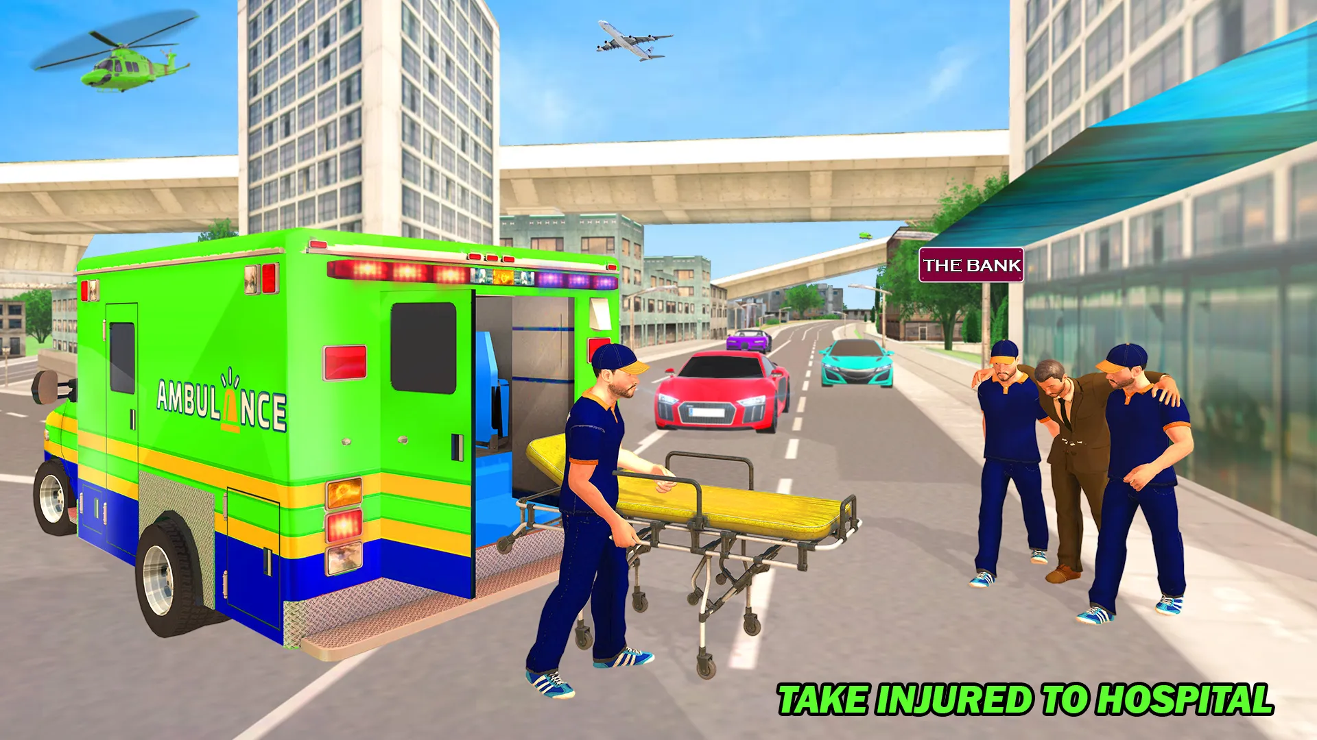 Flying Ambulance Robot Game | Indus Appstore | Screenshot