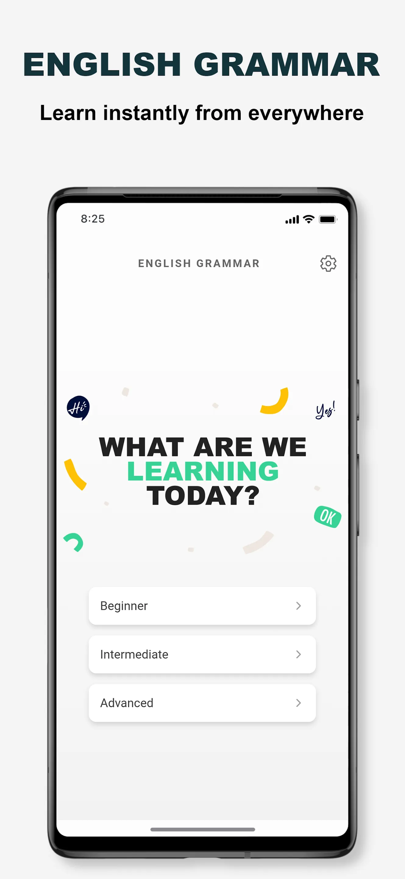 English Grammar Test | Indus Appstore | Screenshot