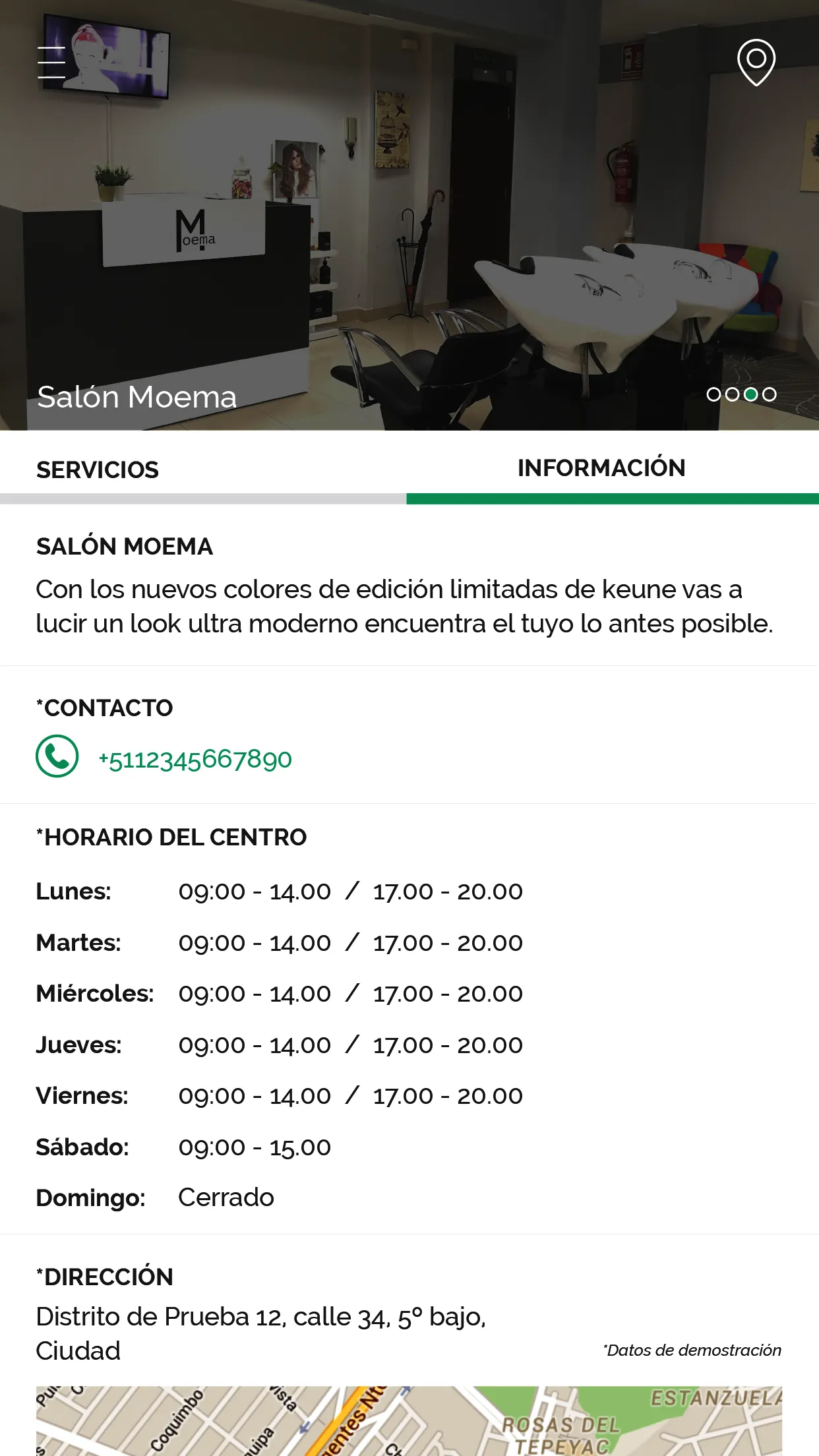 Salón Moema | Indus Appstore | Screenshot