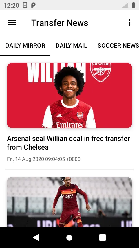 Football Transfer News: Live | Indus Appstore | Screenshot