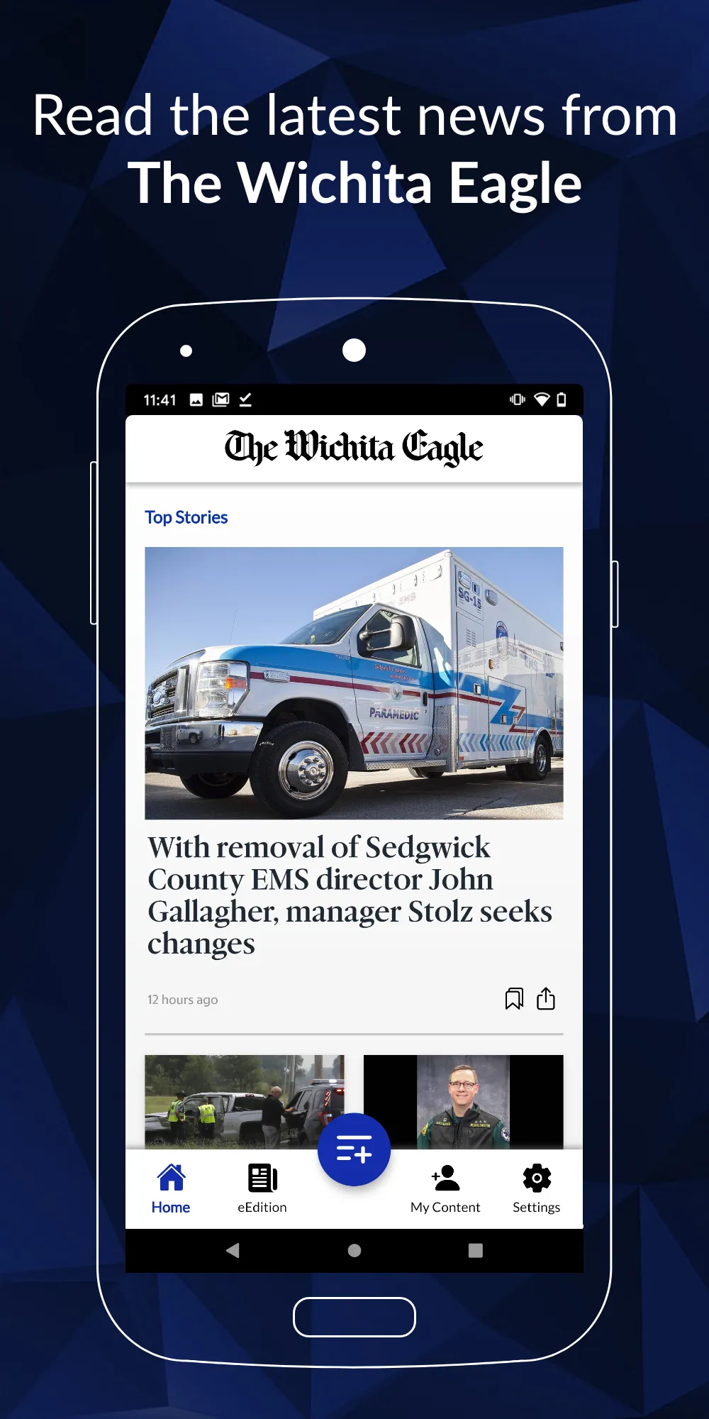 The Wichita Eagle & Kansas.com | Indus Appstore | Screenshot