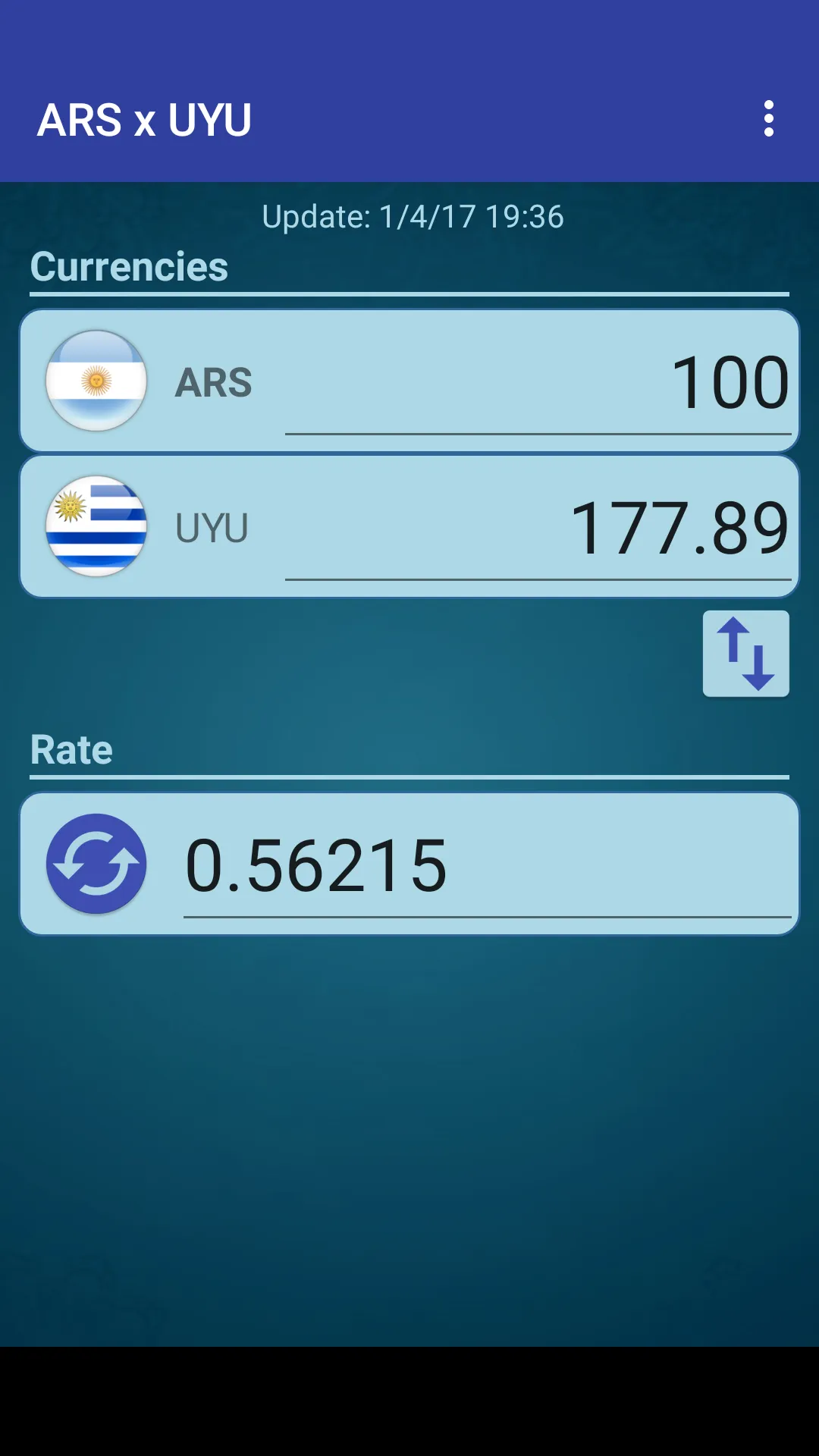 Arg. Peso x Uruguayan Peso | Indus Appstore | Screenshot