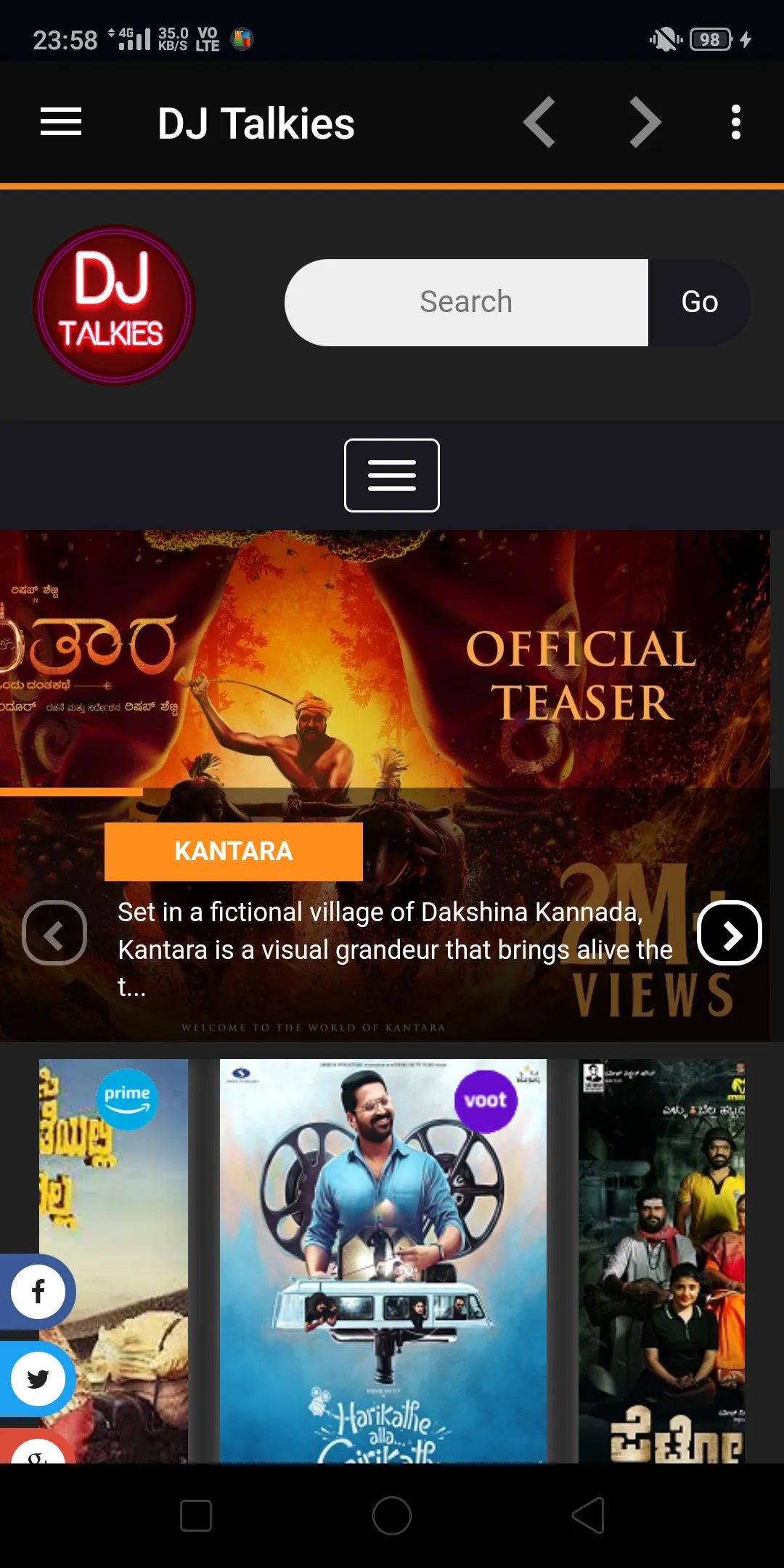 DJ Talkies : Kannada Movies | Indus Appstore | Screenshot