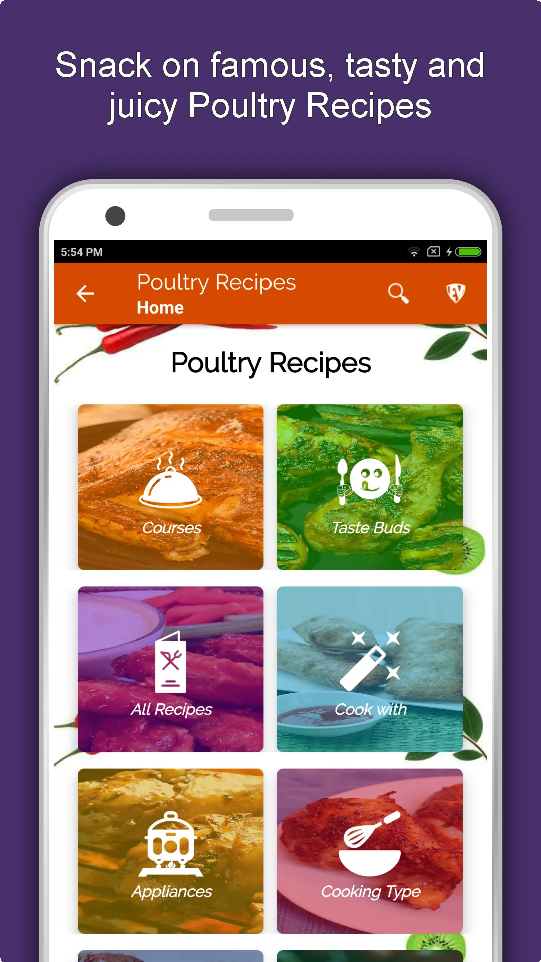 Chicken Recipes: Duck, Turkey | Indus Appstore | Screenshot