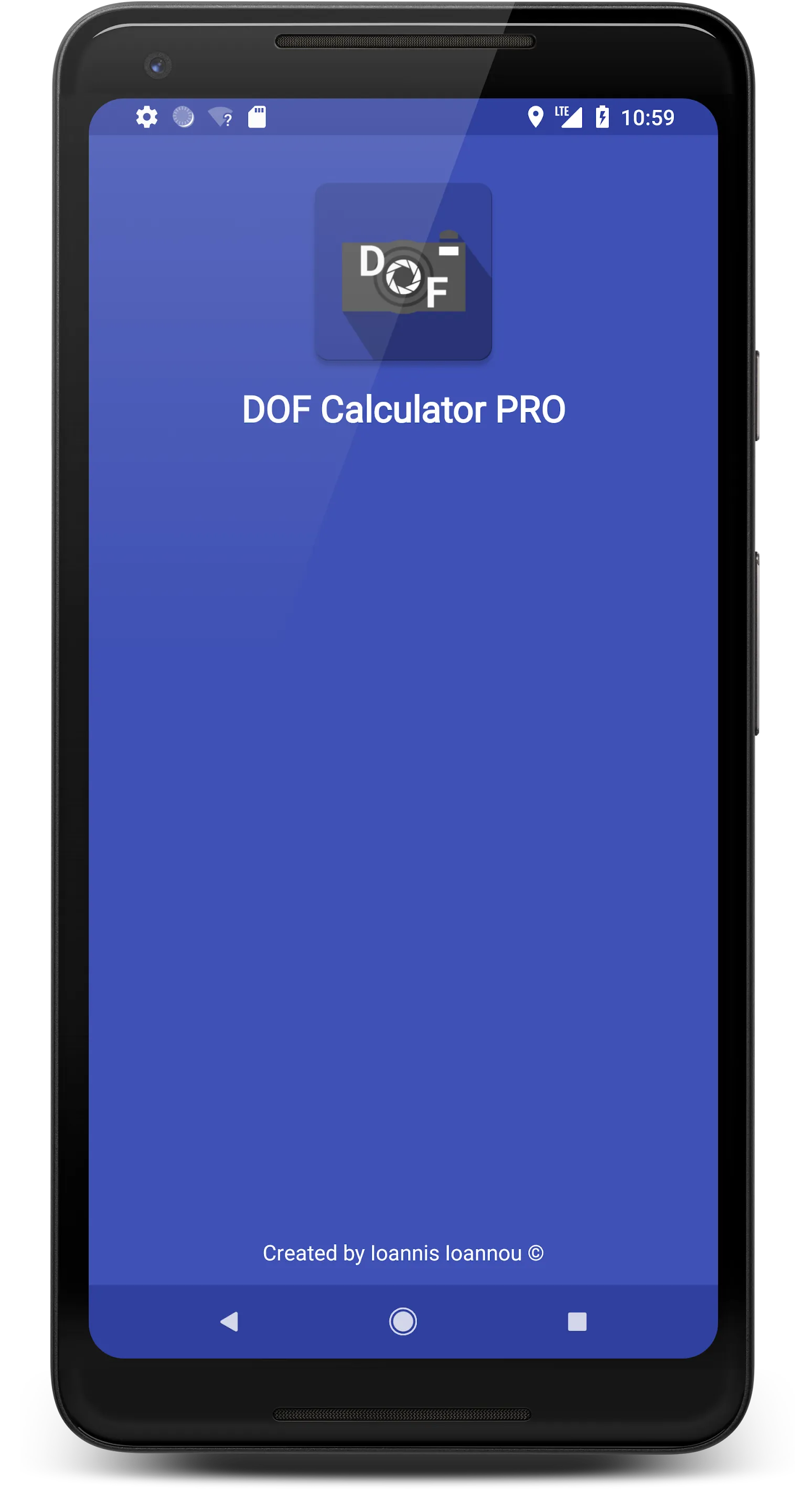 DOF Calculator | Indus Appstore | Screenshot