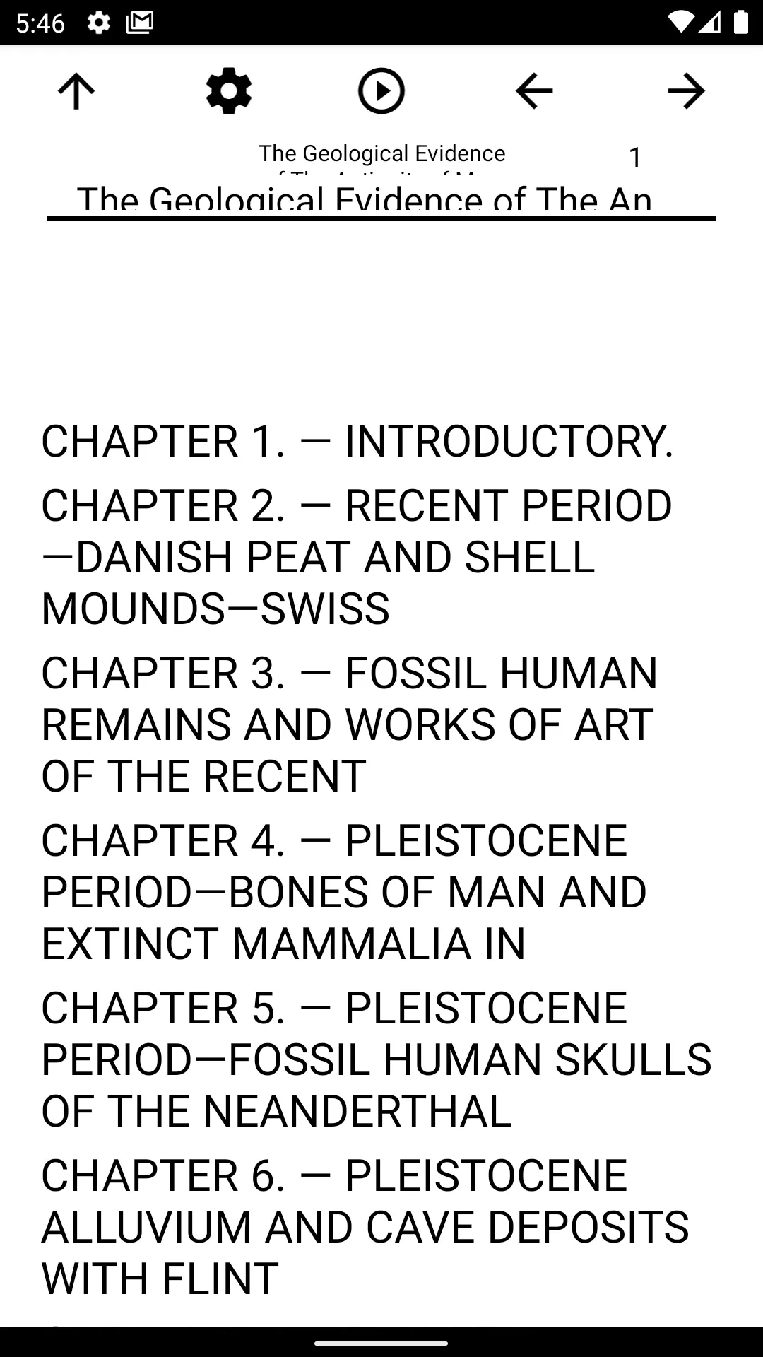 Book, The Geological Evidence  | Indus Appstore | Screenshot