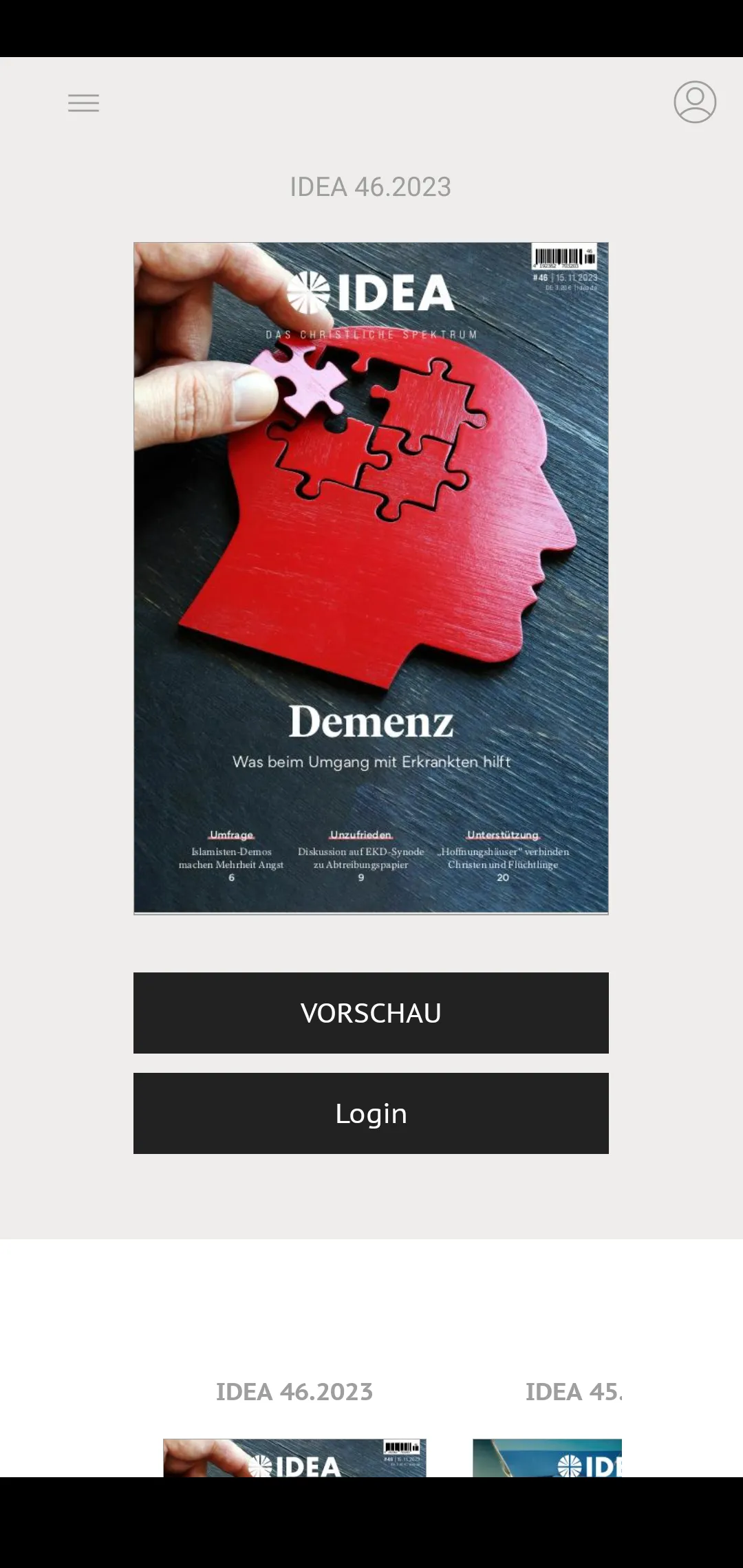 IDEA MAGAZIN | Indus Appstore | Screenshot