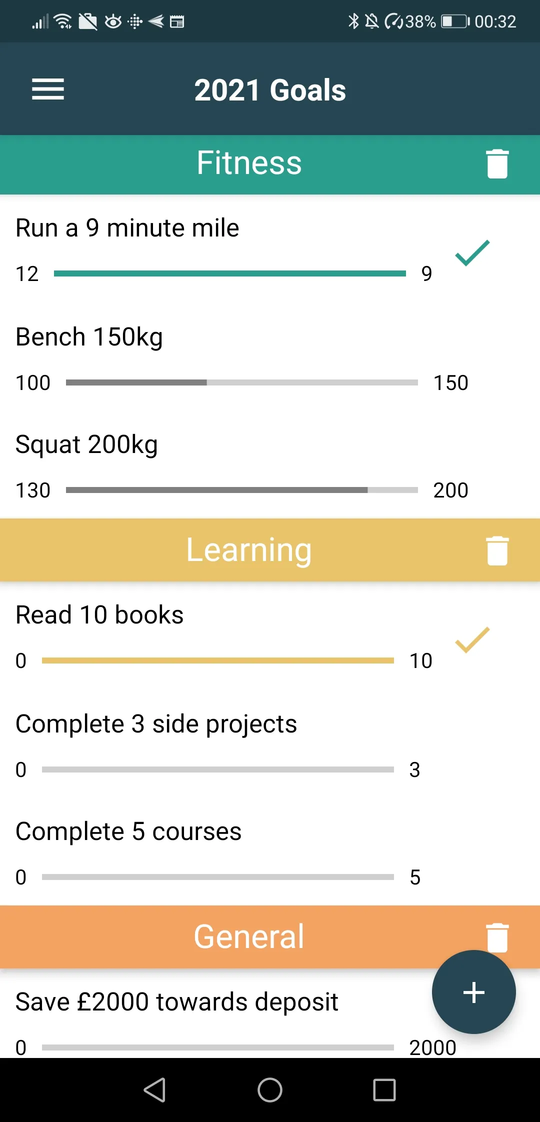 Progress Yourself: Goal Tracke | Indus Appstore | Screenshot