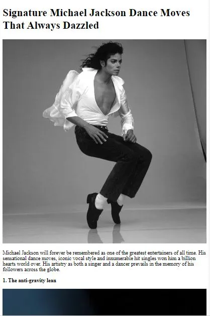 How Dance like Michael Jackson | Indus Appstore | Screenshot